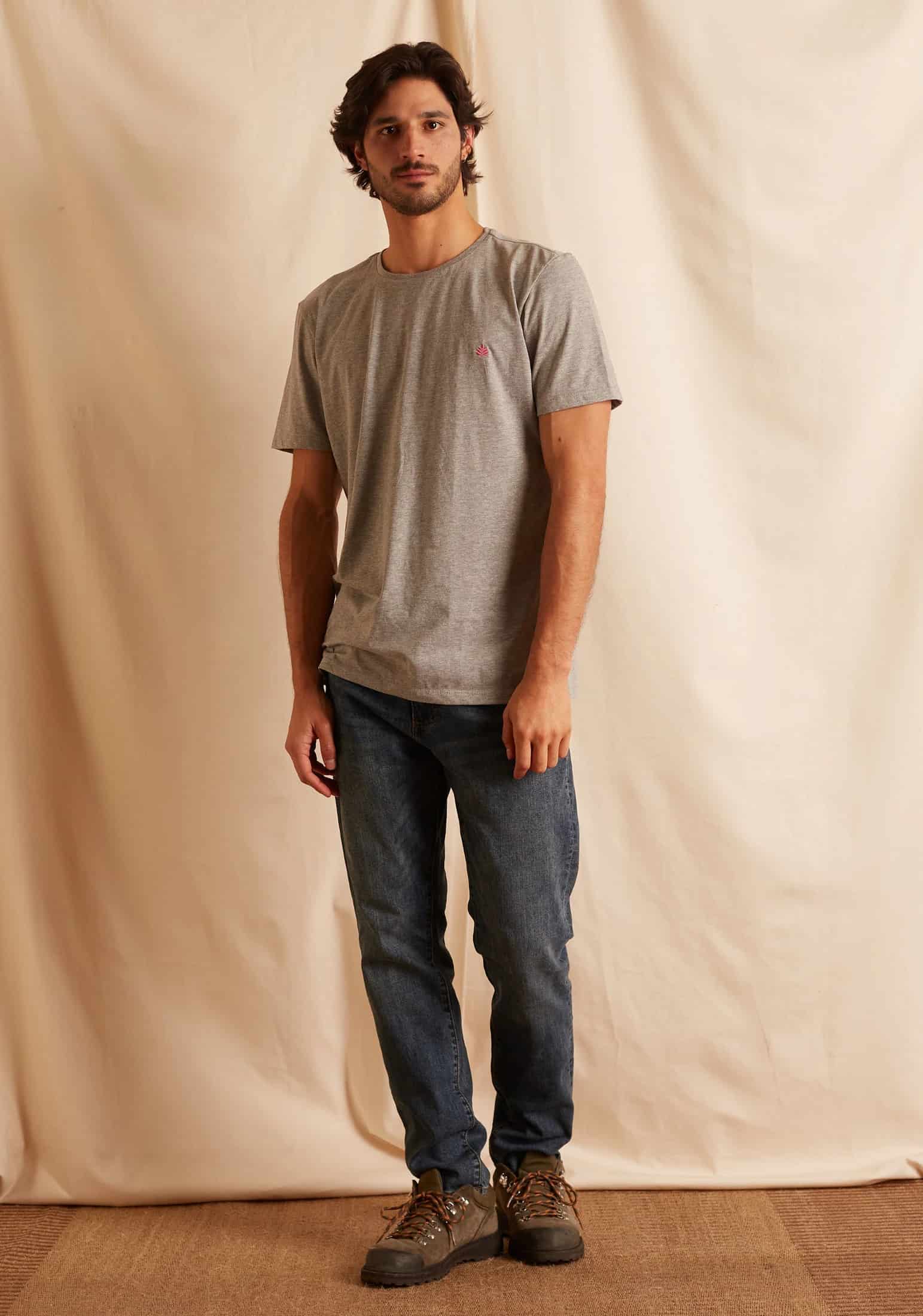 Camiseta Gris - miniatura 3