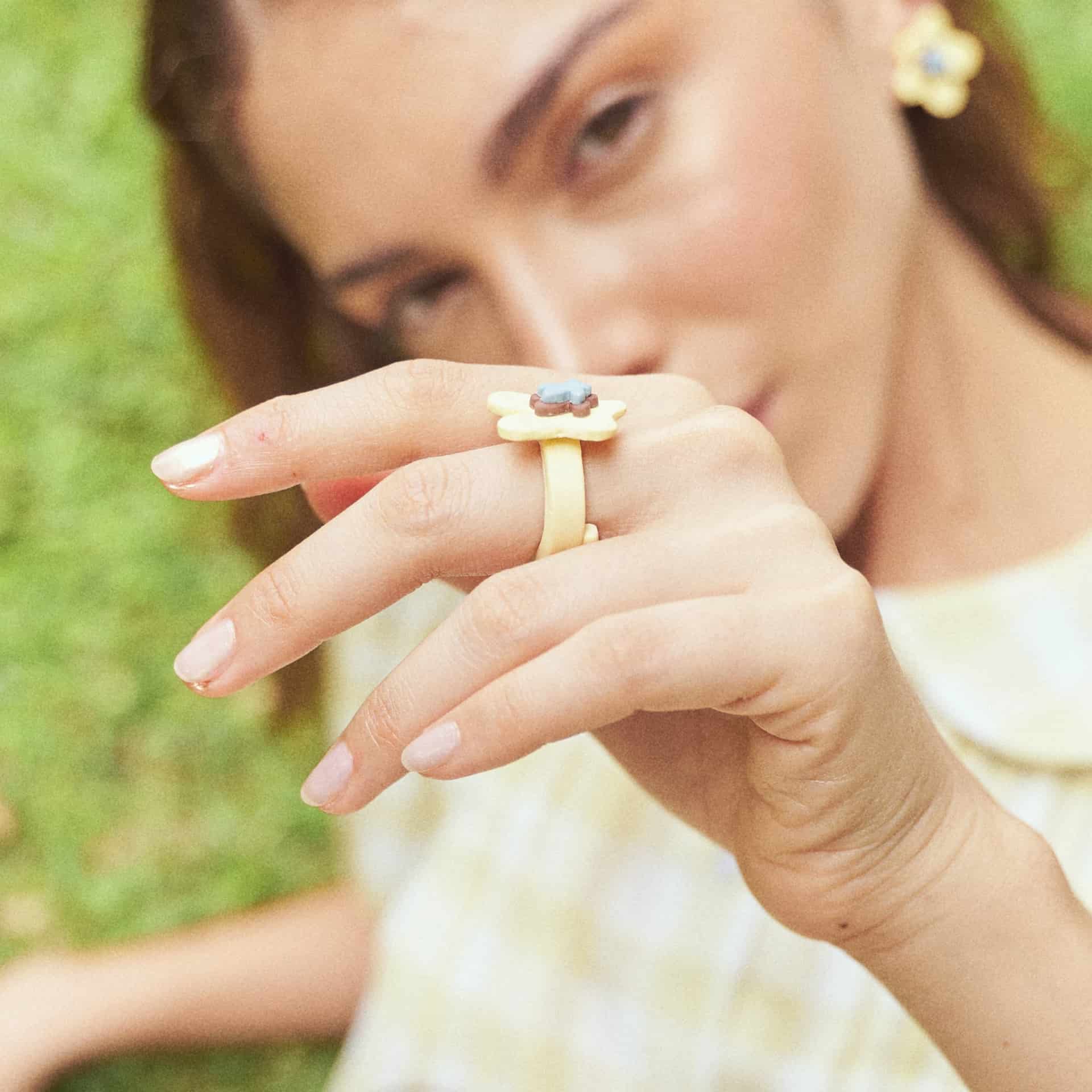 Anillo Flor de Jengibre Mini - miniatura 8