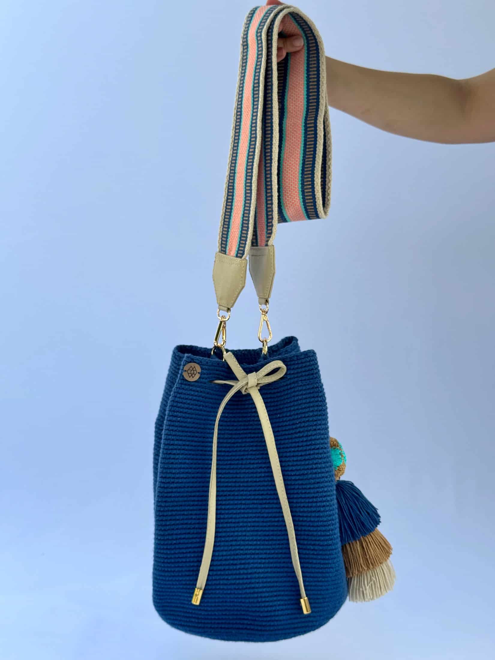Mochilas Fusión Cordón Cuero - miniatura 2