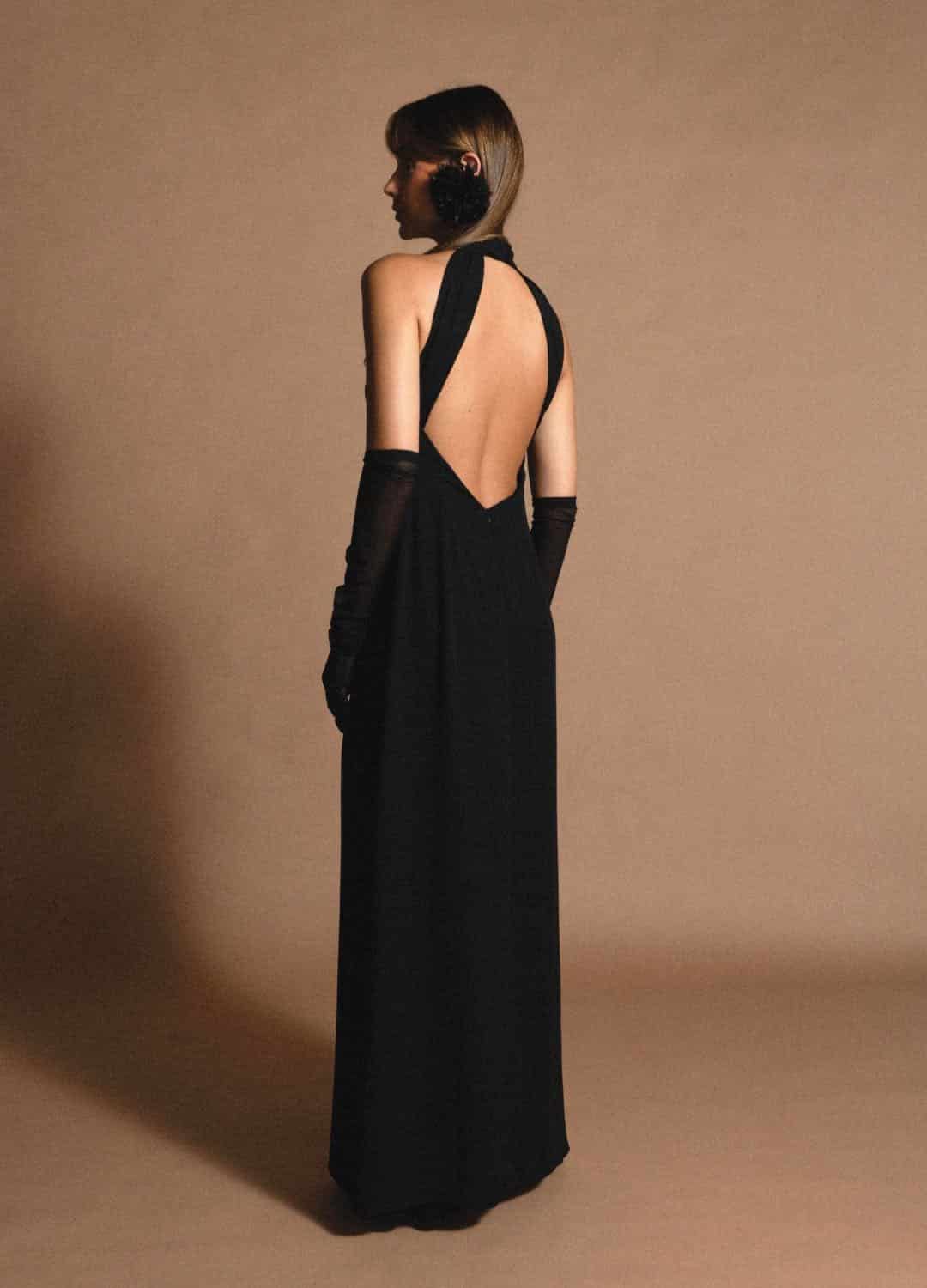 Vestido Dolores Negro - miniatura 3