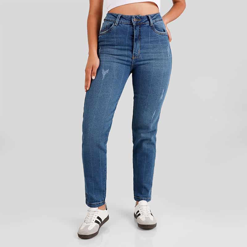Jeans de dama MOM FIT 2597 - miniatura 1