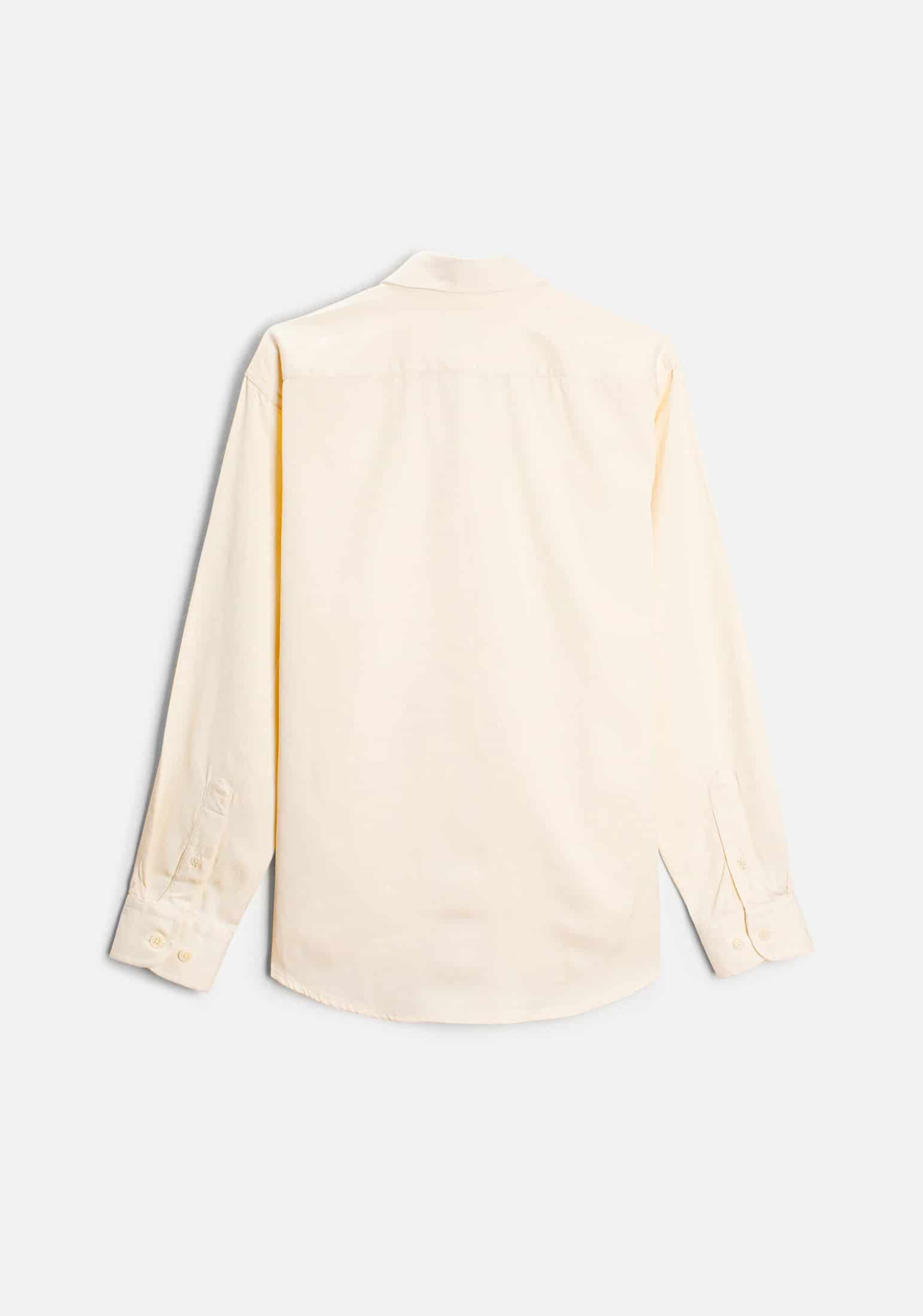 Camisa H CF Hamilton Tencel Beige - miniatura 5