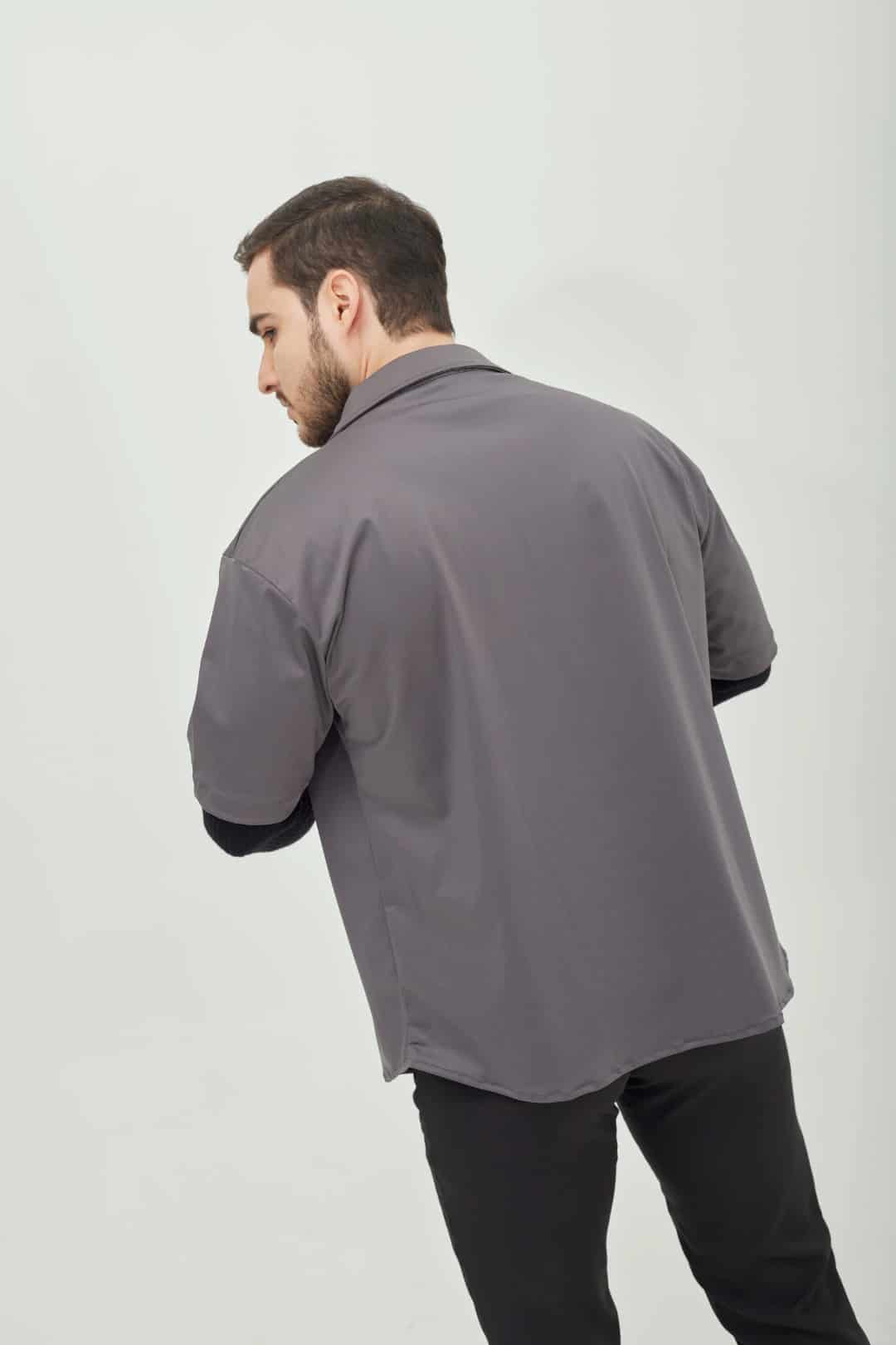 Camisa Hollywood Gris - miniatura 2