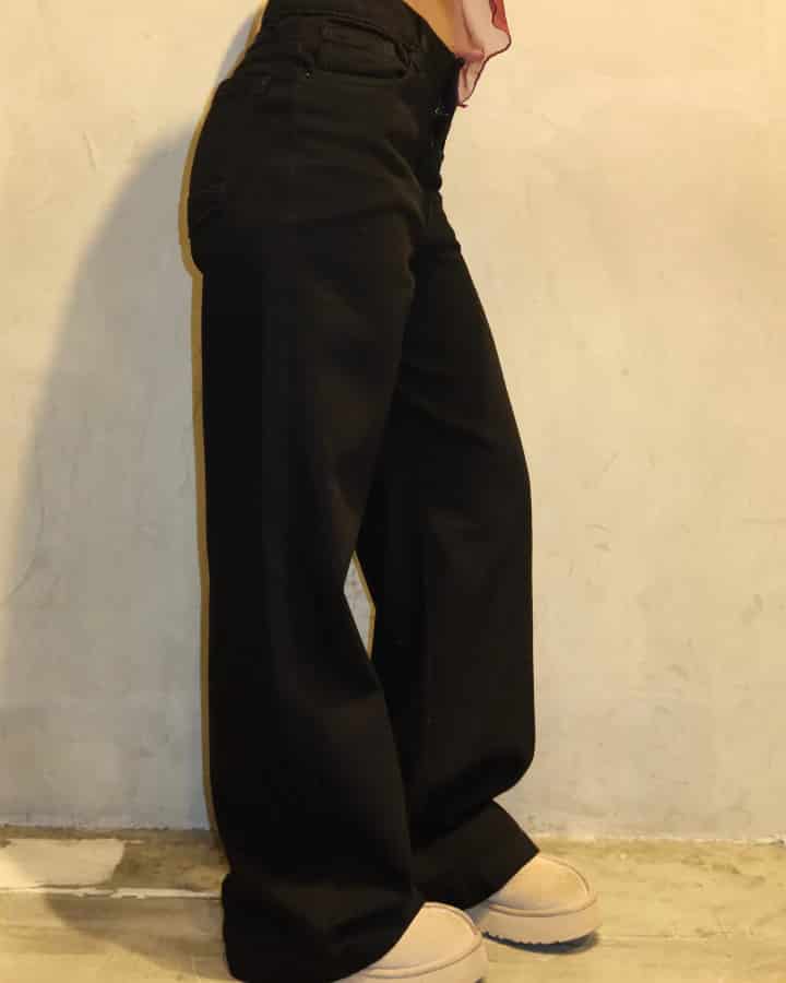 JEAN STRAIGHT BASIC NEGRO - miniatura 8