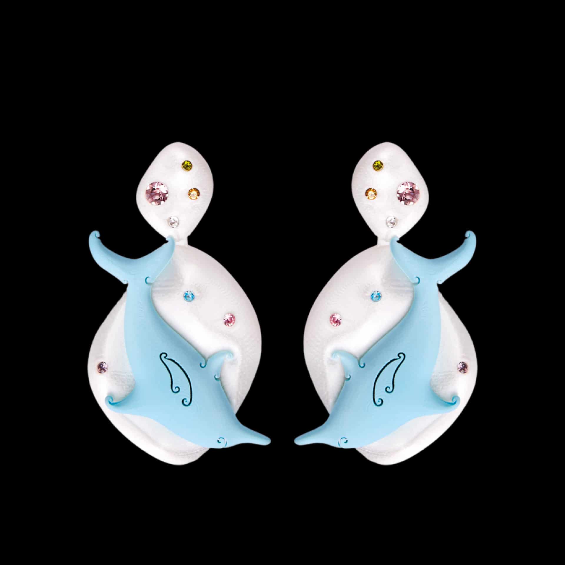 ARETES DOBLE DELFÍN - SIXXTA (Producto personalizado) - miniatura 7