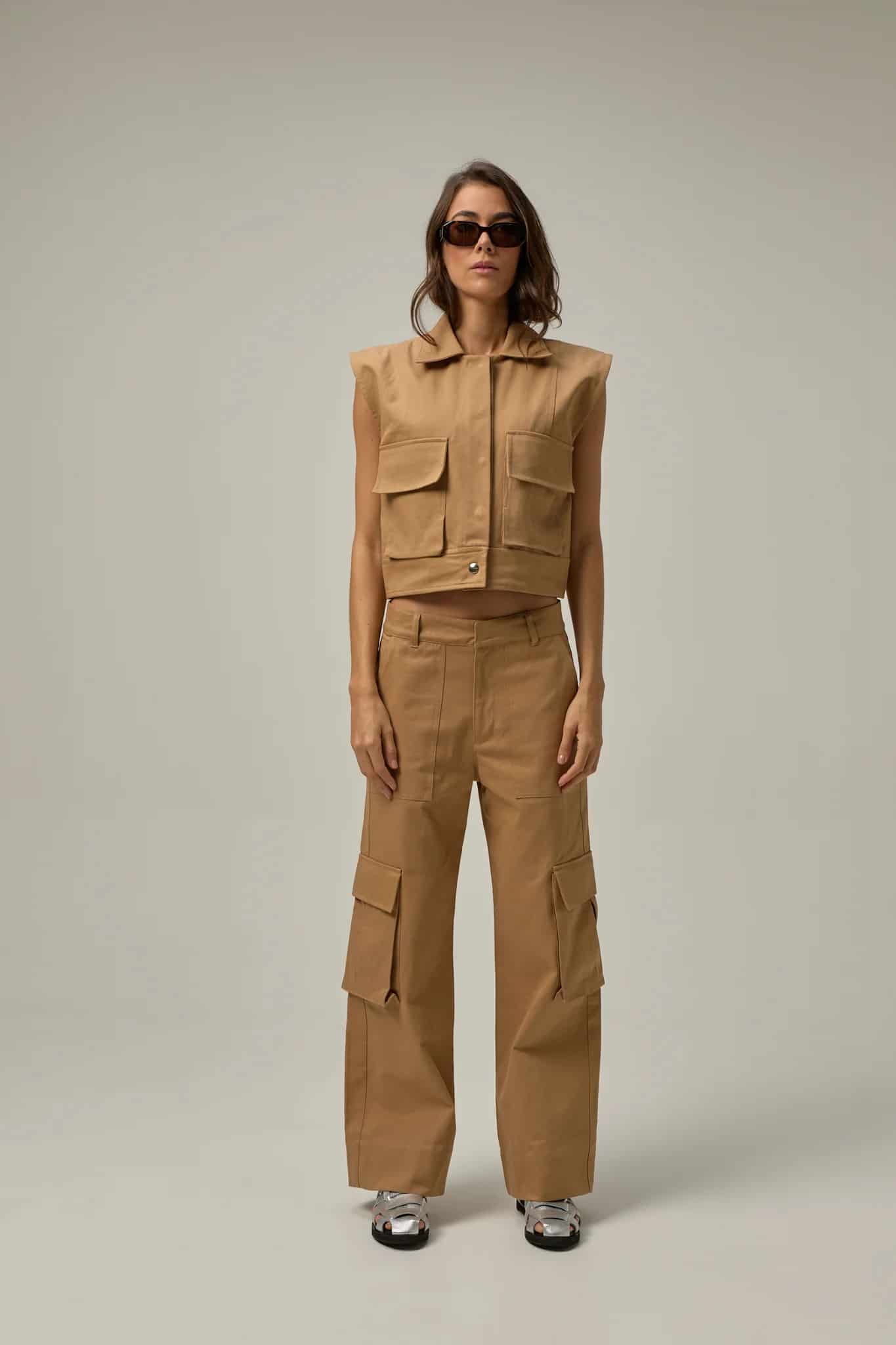 Chaleco Irene | Khaki - miniatura 10