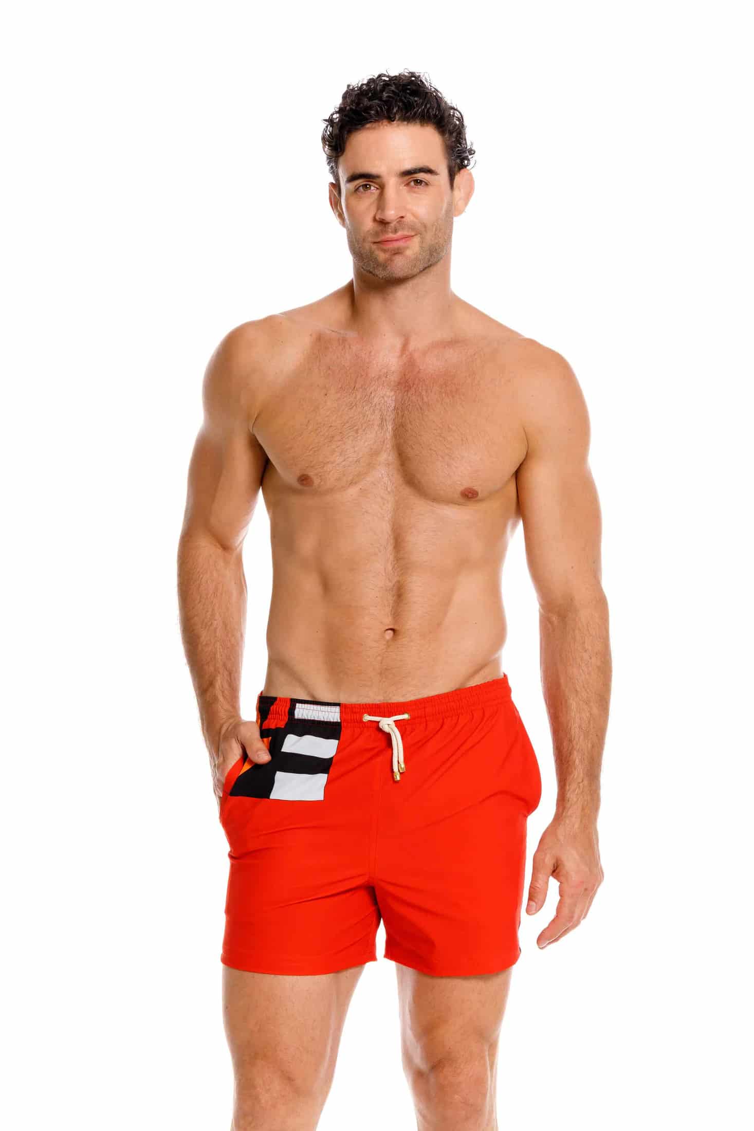 Short Hombre Buy Art Naranja - miniatura 3