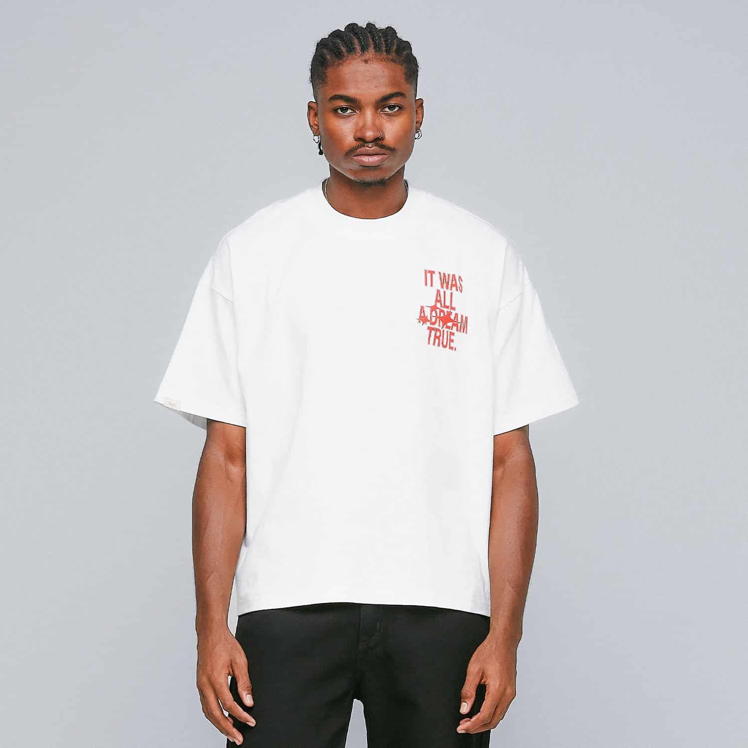 Dreams Boxy Tee - Cream - miniatura 2
