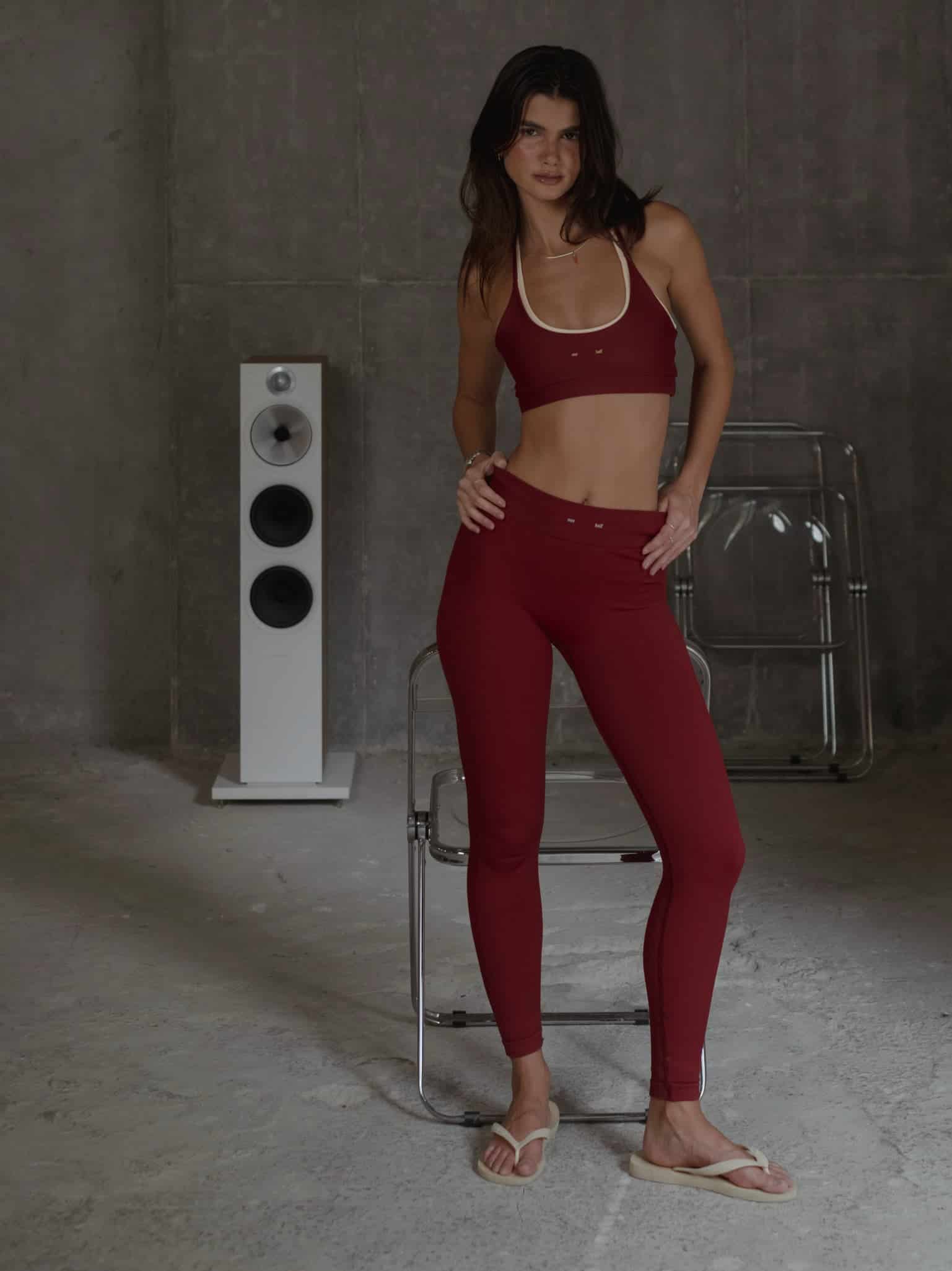 BACK KNOT TOP - ROBUST RED - miniatura 4