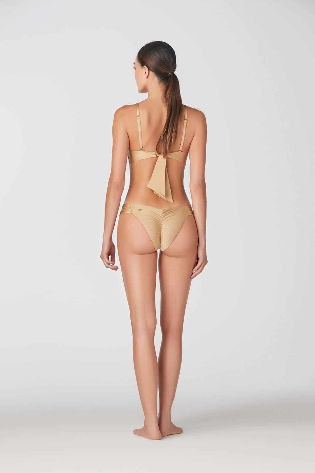 Panty de Bikini Vichy Gold - miniatura 1