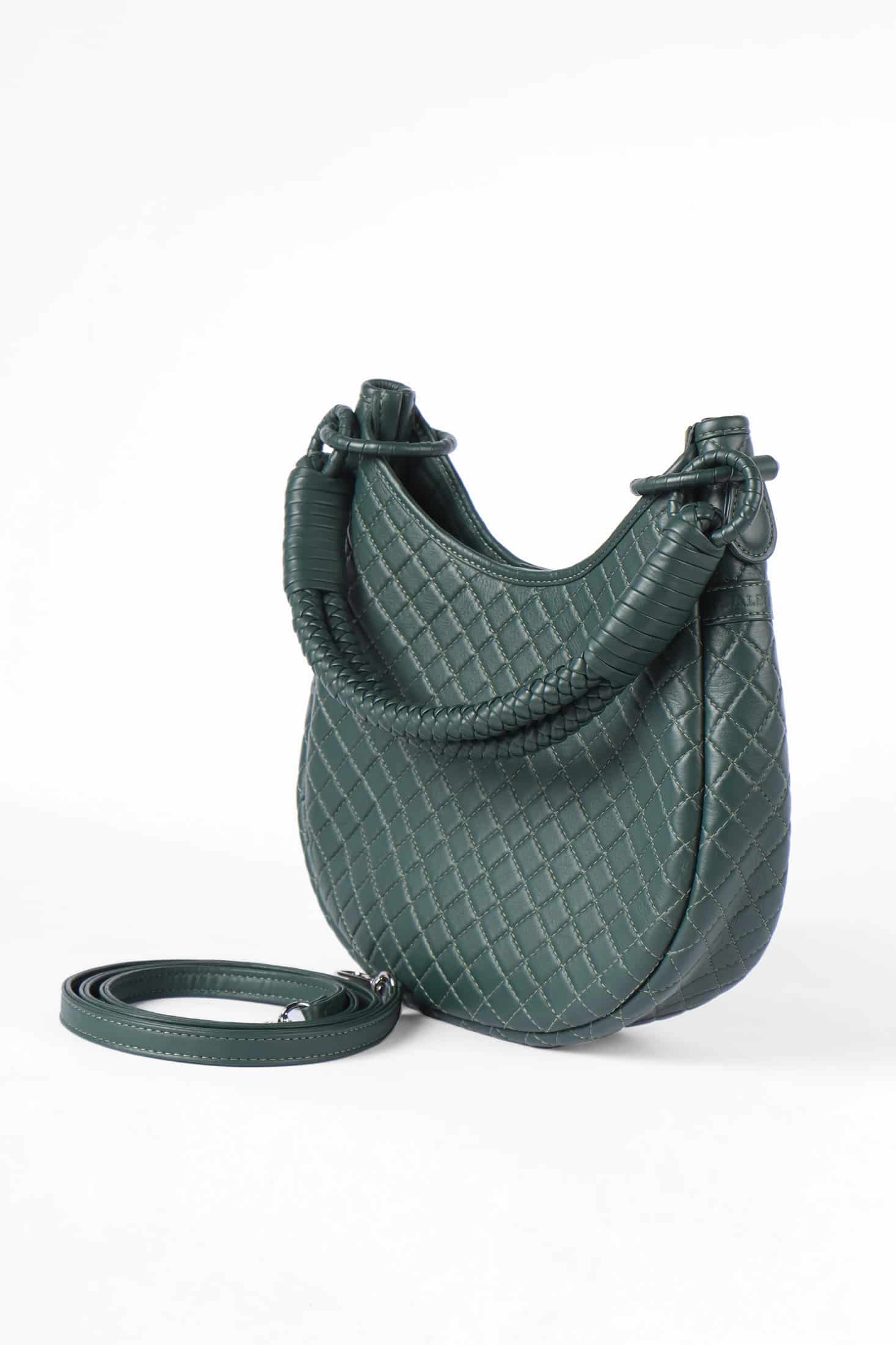 Saddle Shoulder Bag, Green - miniatura 5