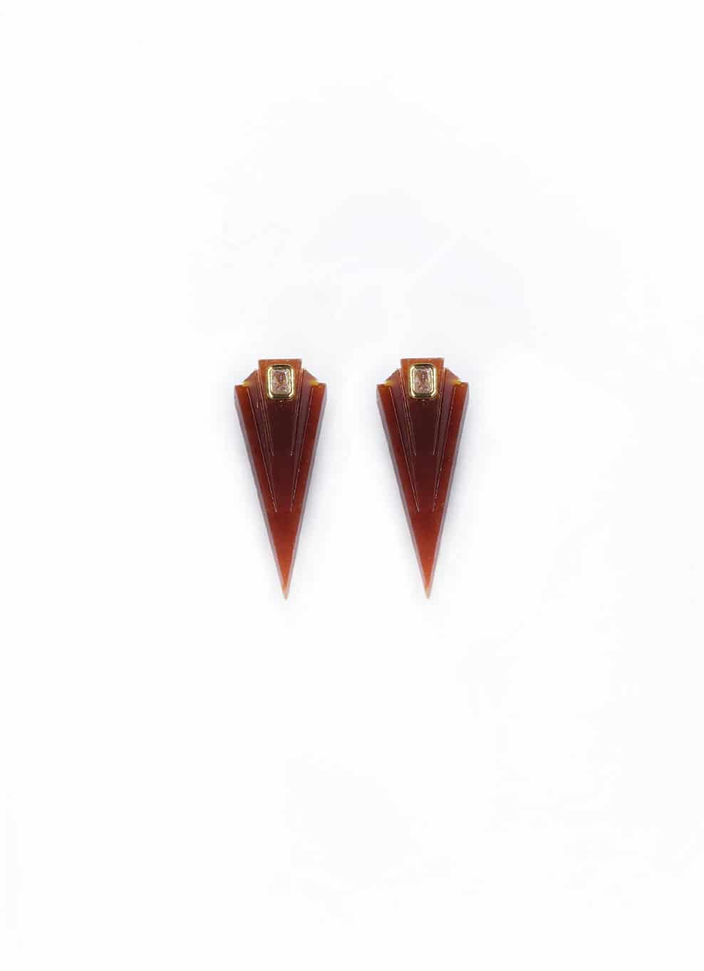 JVxTH  - L BORDEAUX EARRINGS - miniatura 3