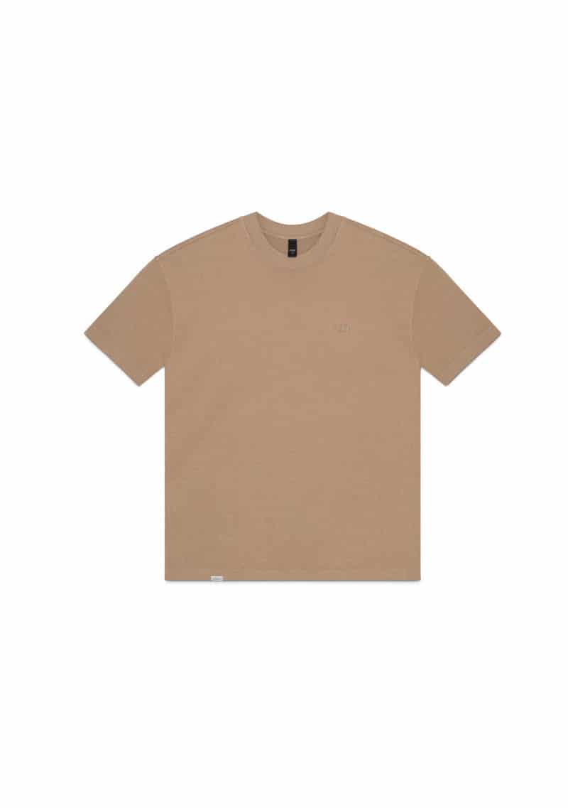 Fundamentals brown box fit t-shirt - miniatura 1
