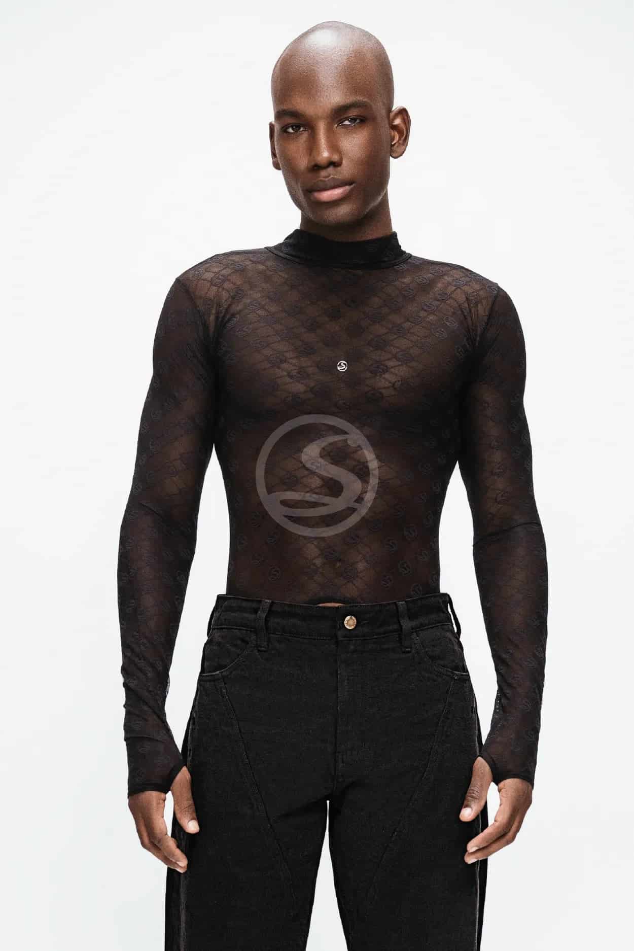 Mesh Nómada Negro Santísimas Men Ref. S-567 - miniatura 1