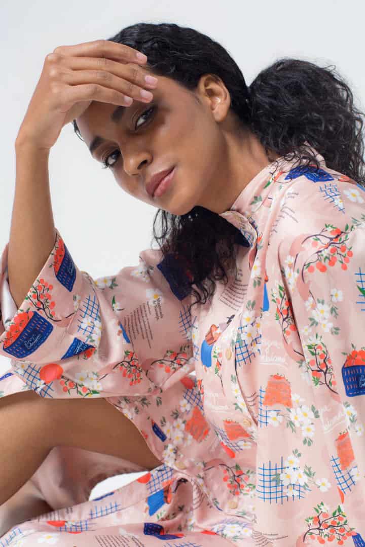 Blusón Unisex / Estampado Mantecada de Naranja - miniatura 4