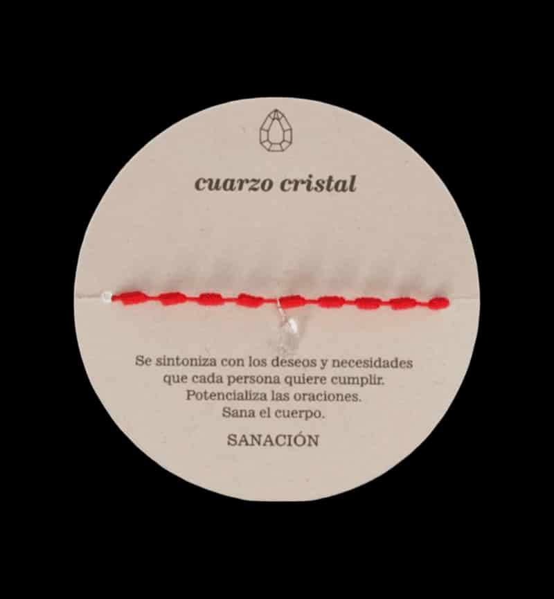 Pulsera de Cuarzo Cristal - miniatura 1