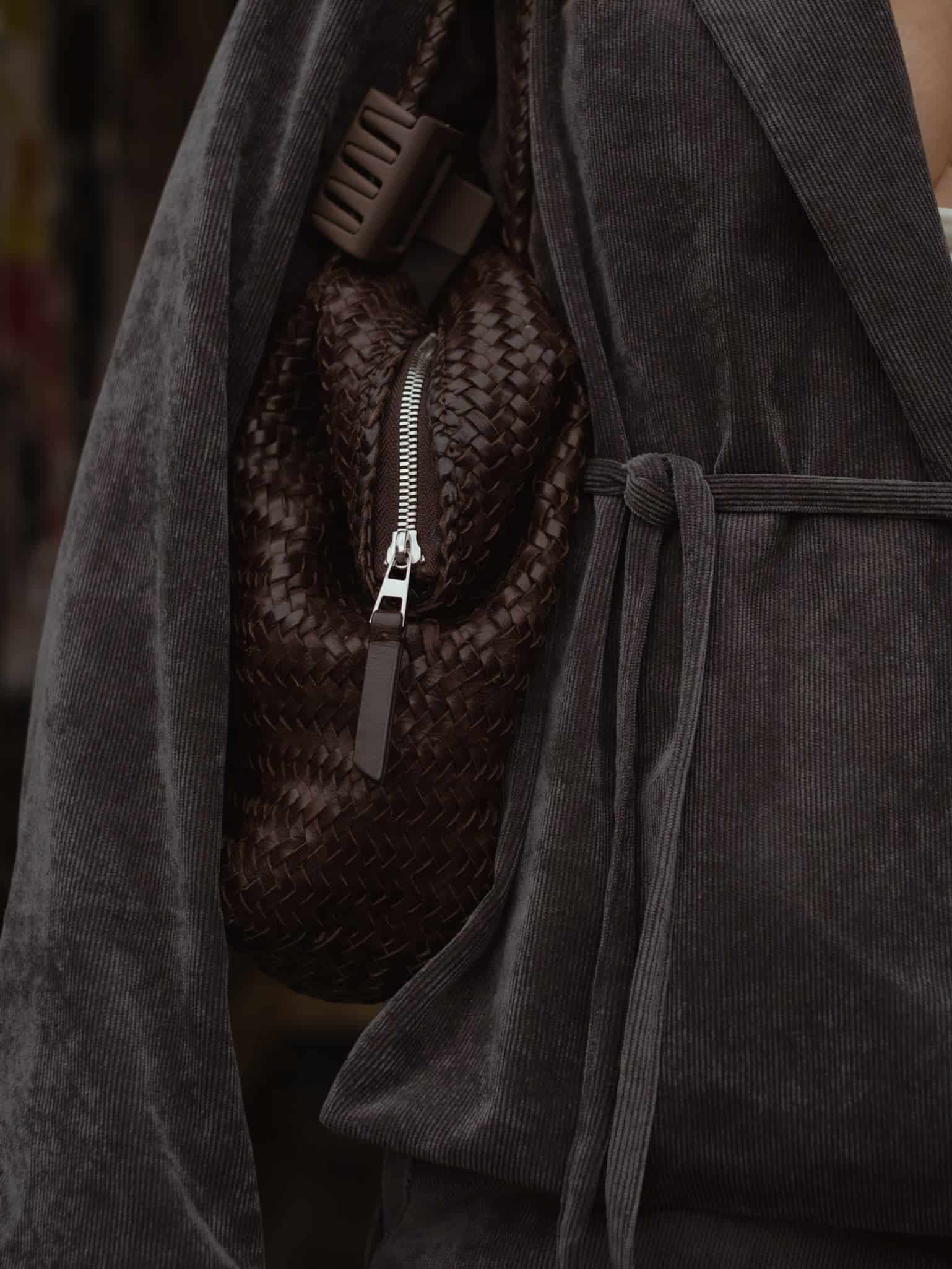 CORD BLAZER - DEEP BROWN - miniatura 4