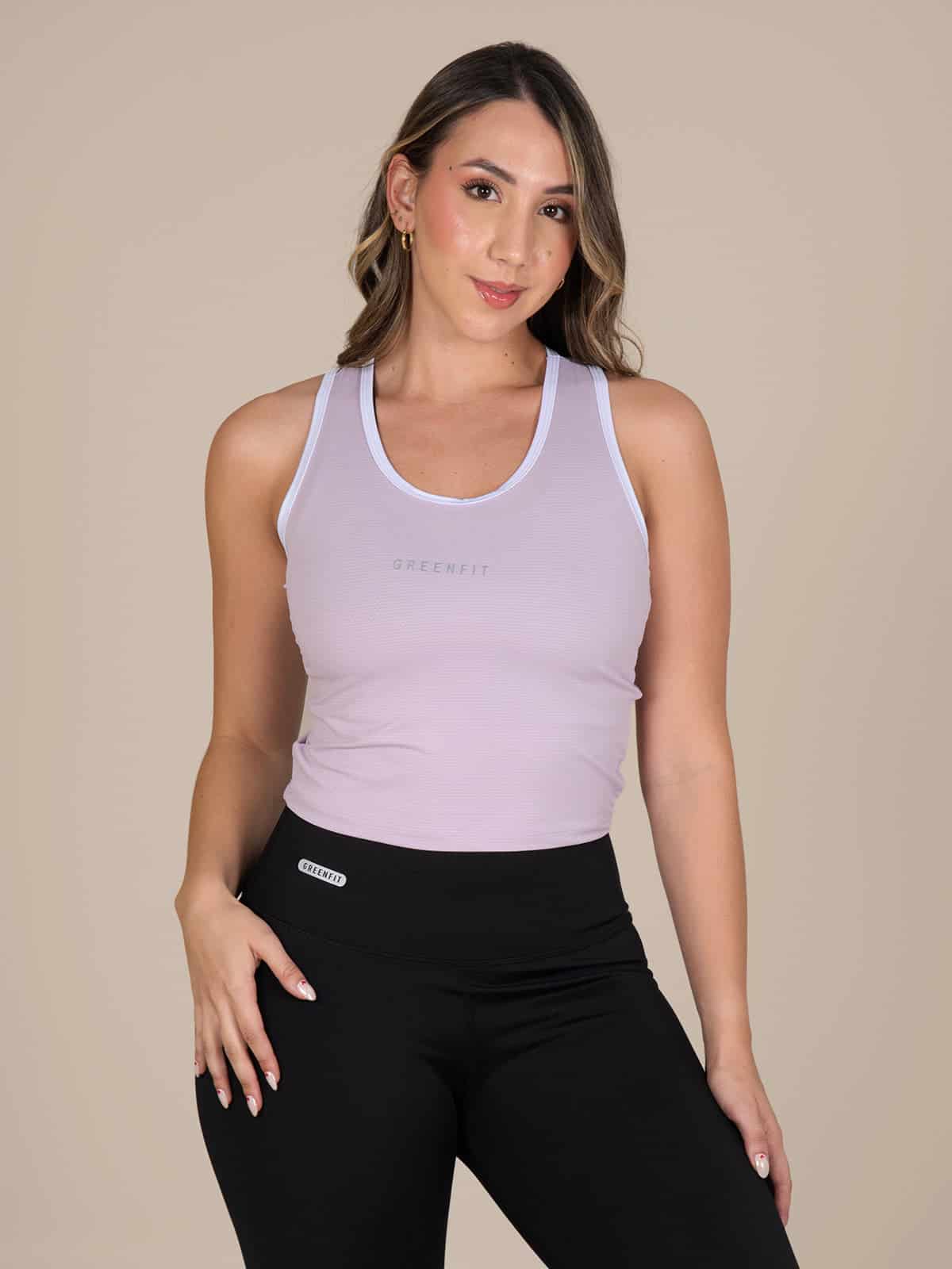 Blusa sunny turin lila claro - miniatura 2