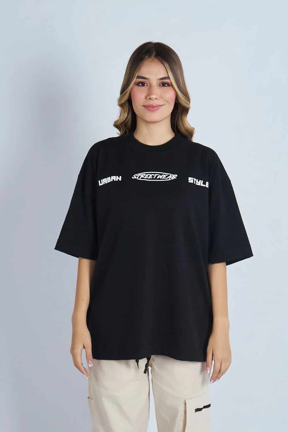 Camiseta oversize estampado Together Negro | DROP 03 | - miniatura 7