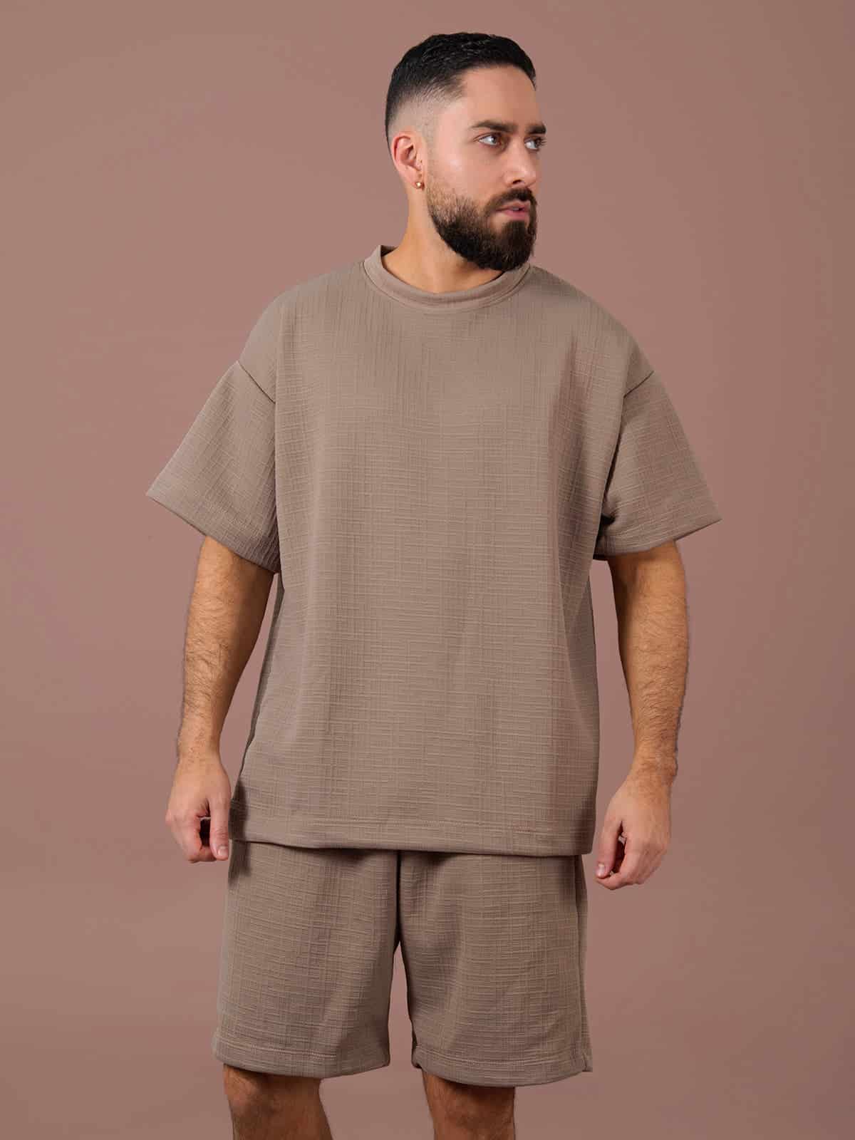 set mucura hombre cafe claro - miniatura 4