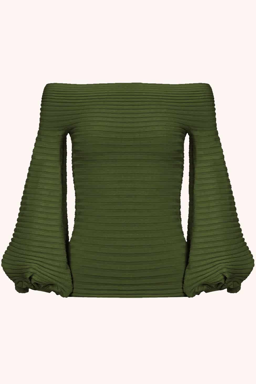 Conde Ribbed Blouse - miniatura 12
