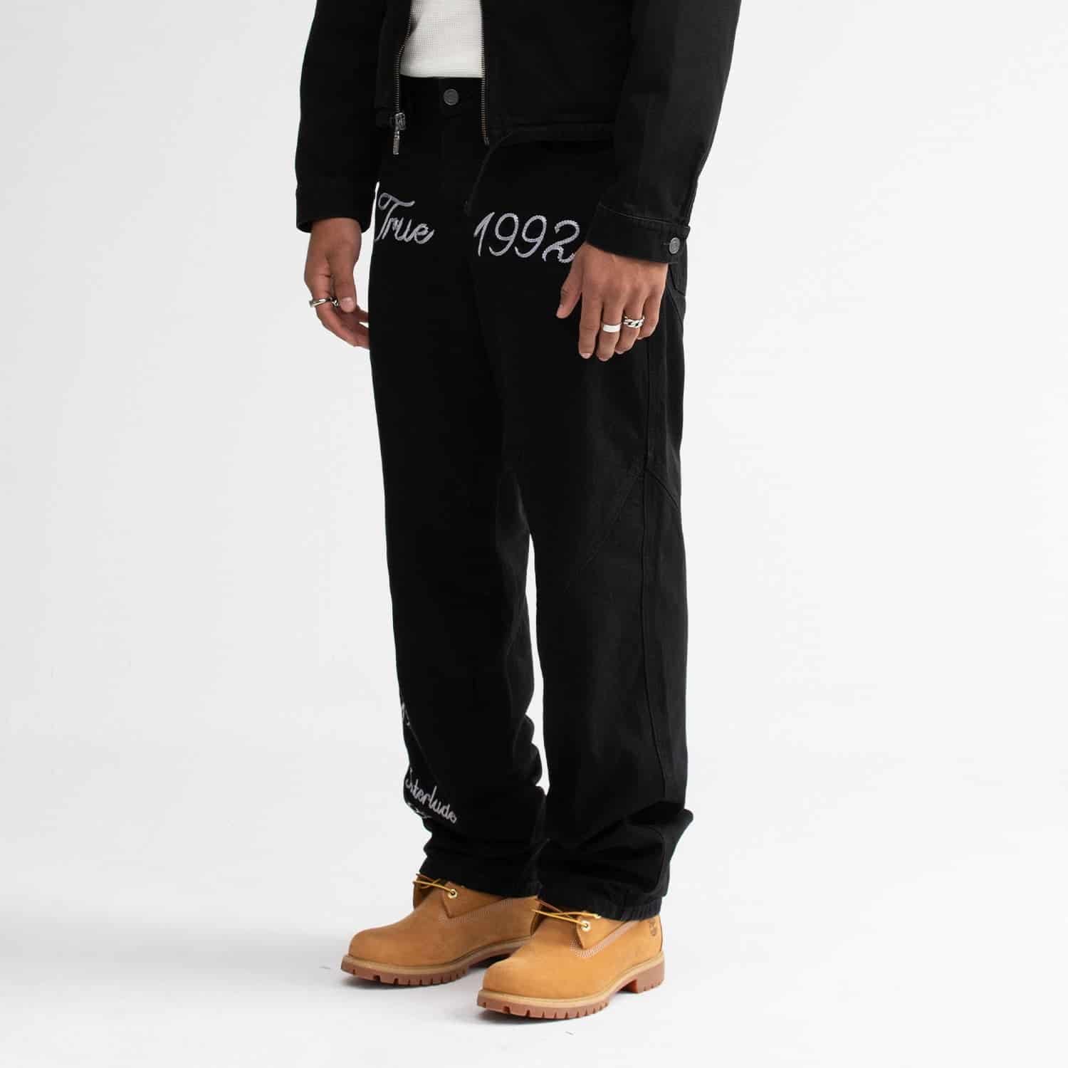 Interlude Loose Pants - Black - miniatura 6