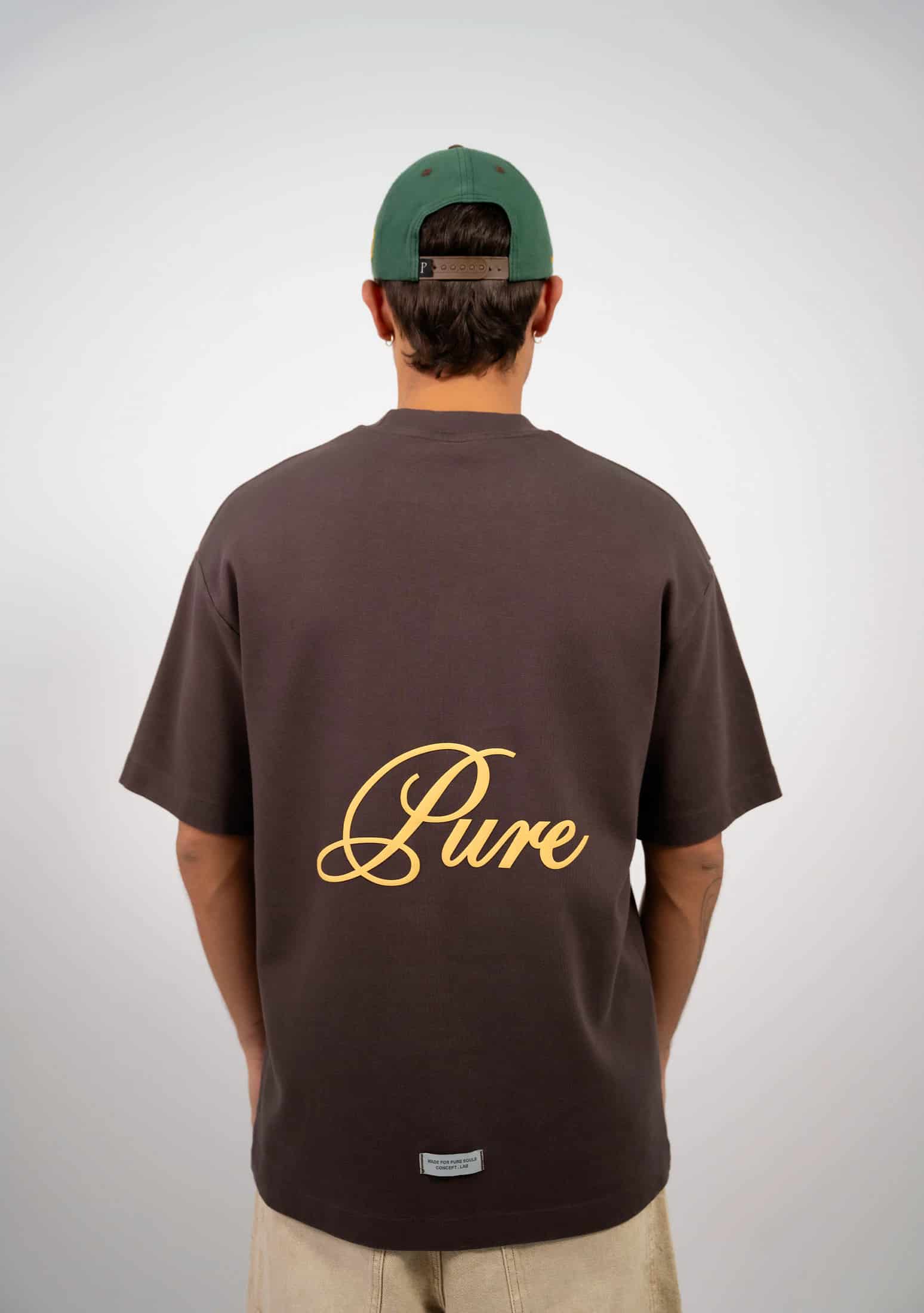 Brown Logo T-Shirt - miniatura 2