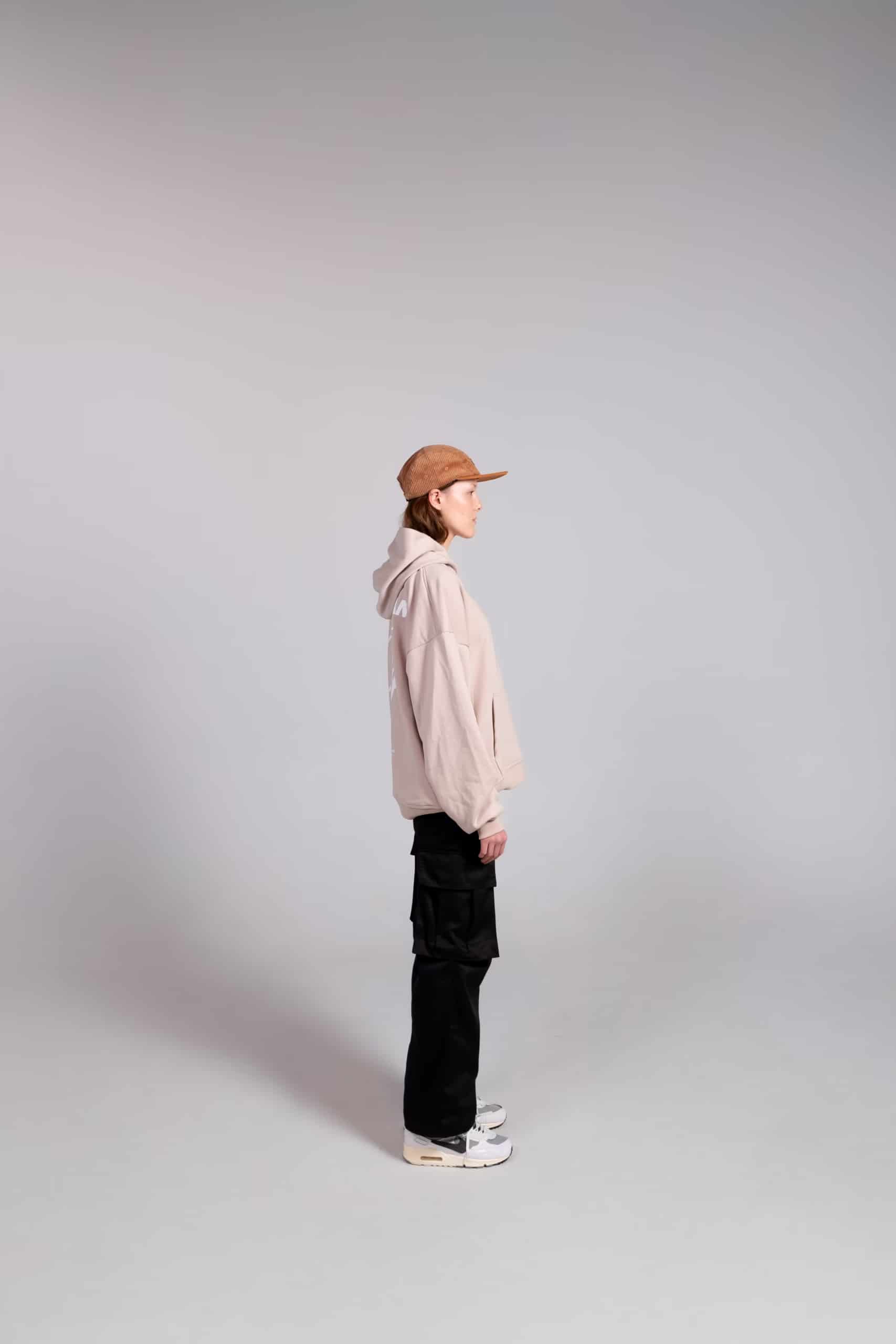 Hoodie Oversize Beigie - miniatura 4
