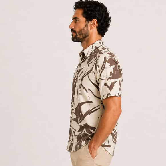 CAMISA MC 75% VISCOSA 25% ALGODON HOMBRE - miniatura 2