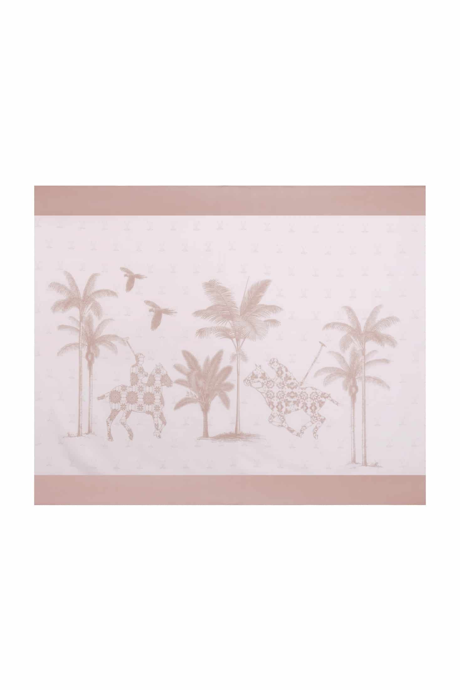 De La Falaise Cotton Silk Sarong / Beige - miniatura 2