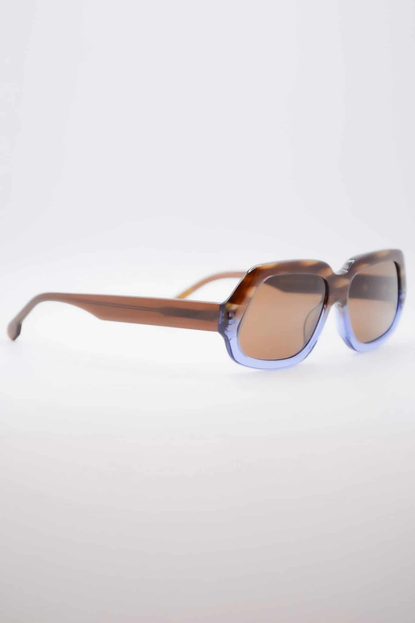 gafas de sol seventy5 carey rayas azul - miniatura 3