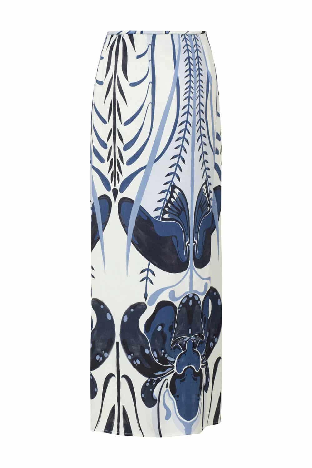 Falda ming ivory navy - miniatura 5