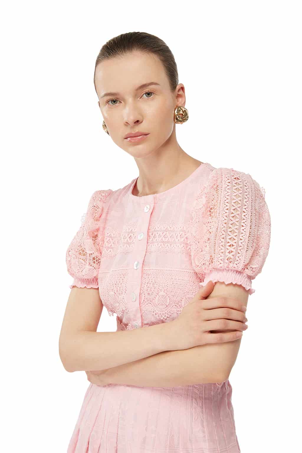 ETOILE MIDI DRESS PINK - miniatura 4