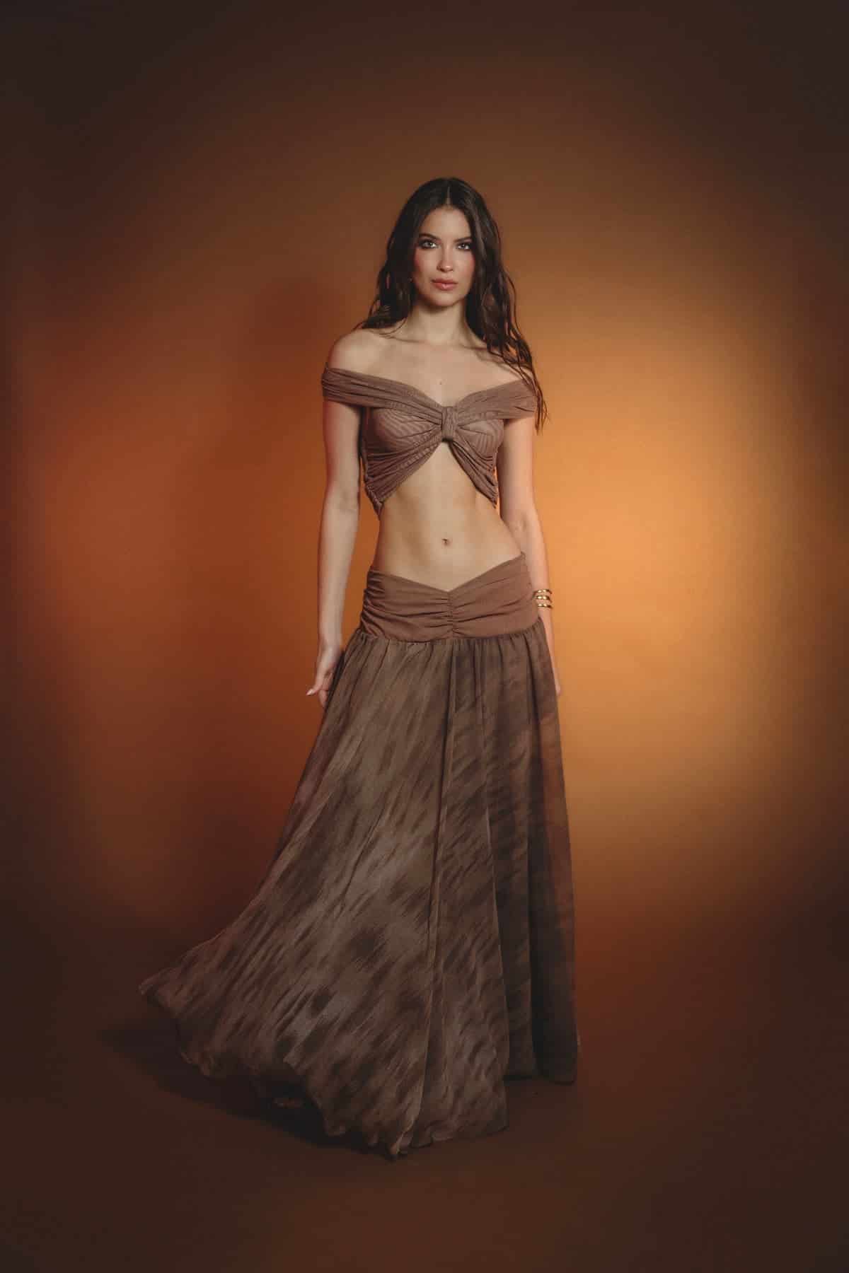 Amara Skirt | Golden Veil - miniatura 2