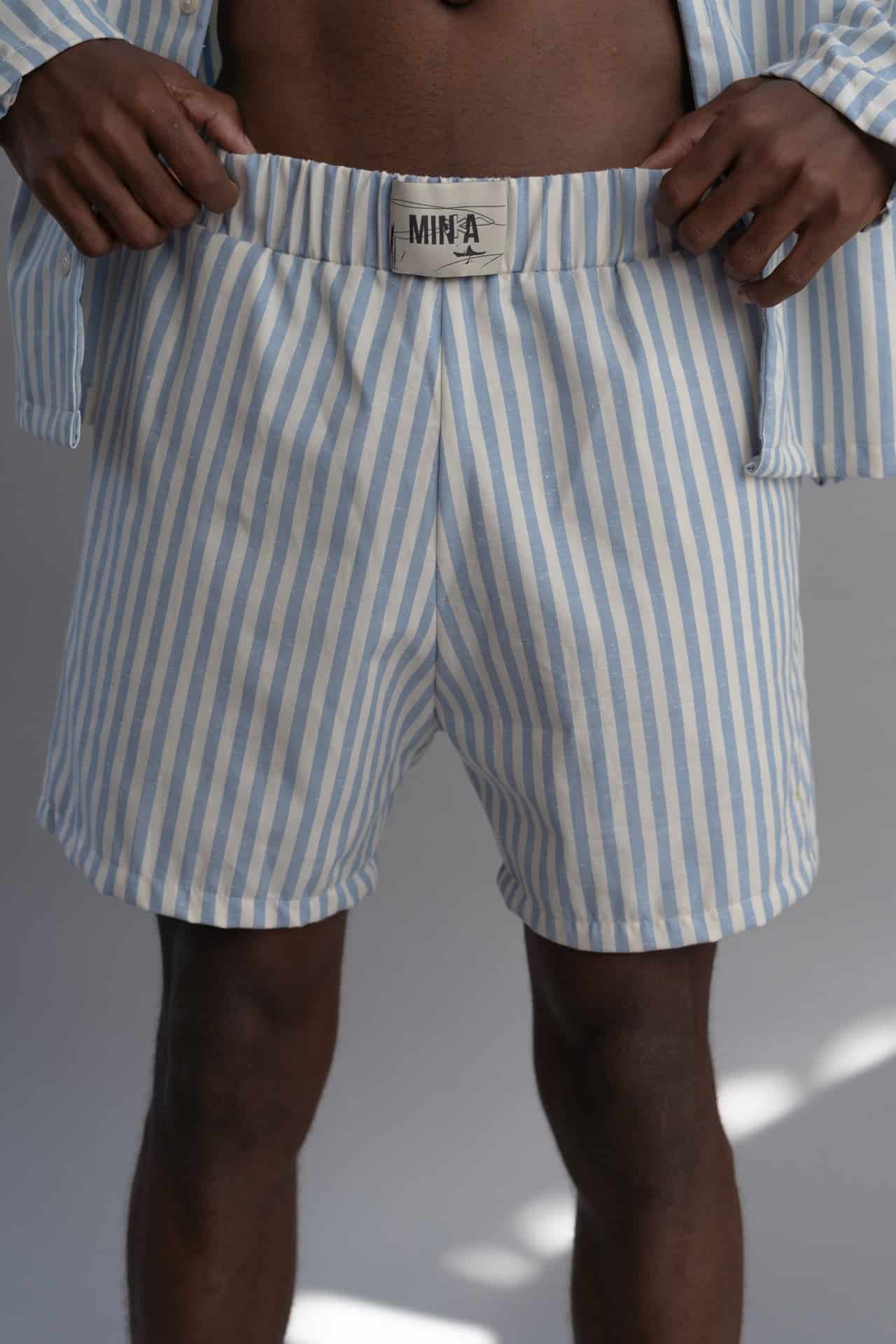 Boxer Shorts Celeste - miniatura 2