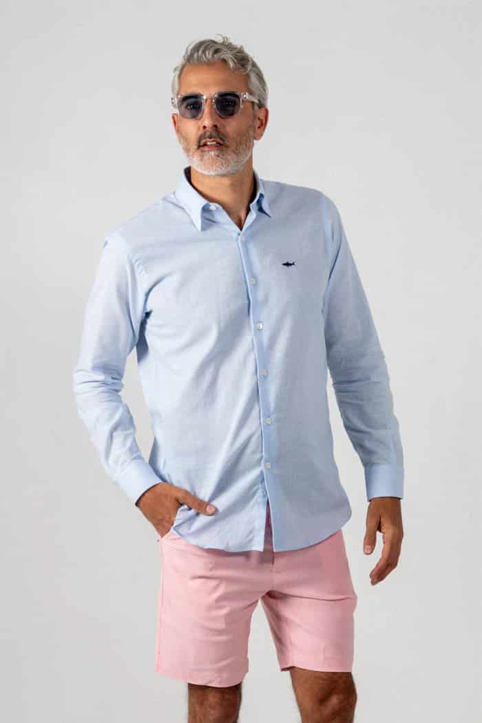 CAMISA AZUL CLARA - miniatura 2