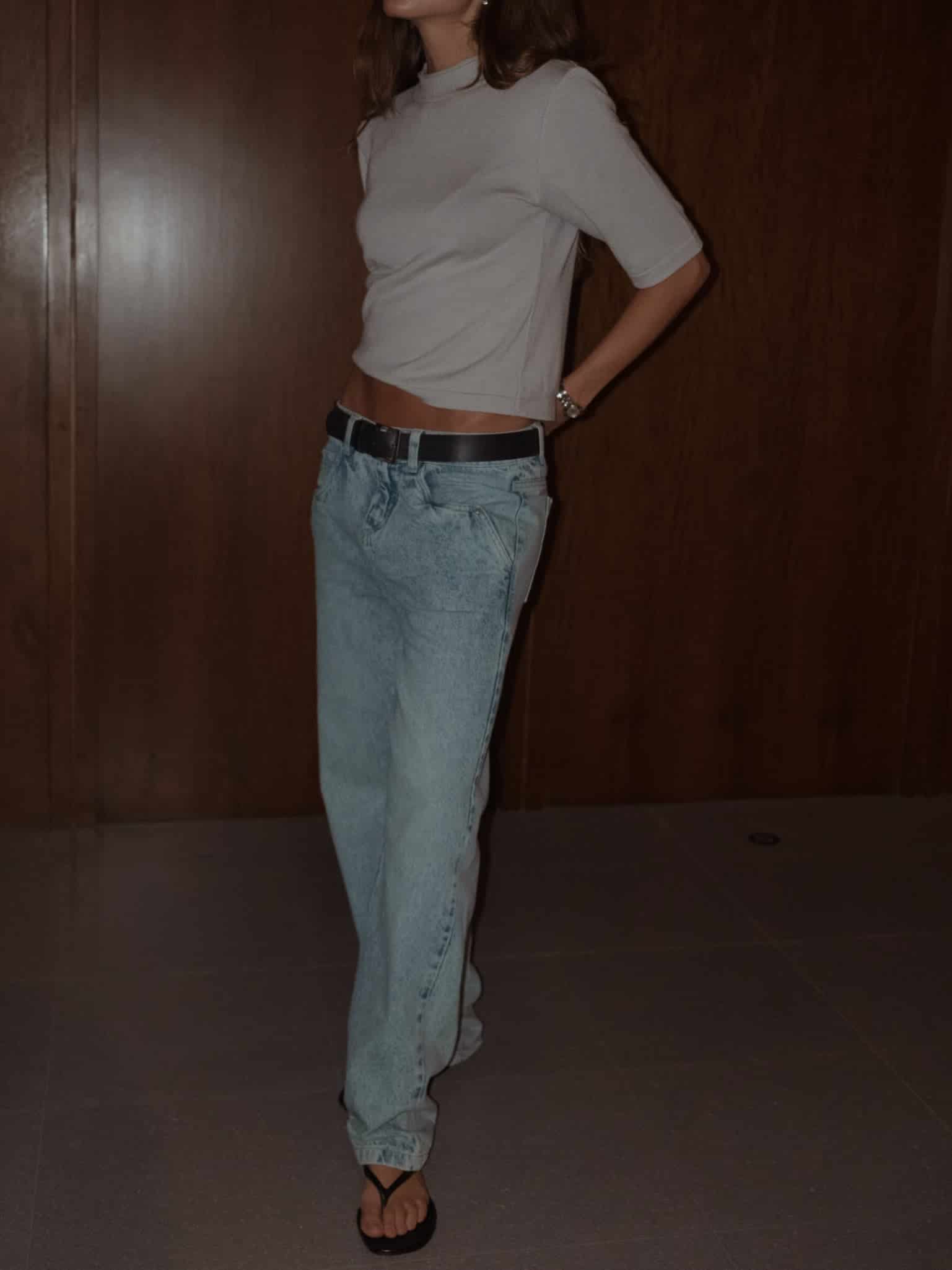 NOT SO MODEST JEAN - OLD LIGHT BLUE - miniatura 10