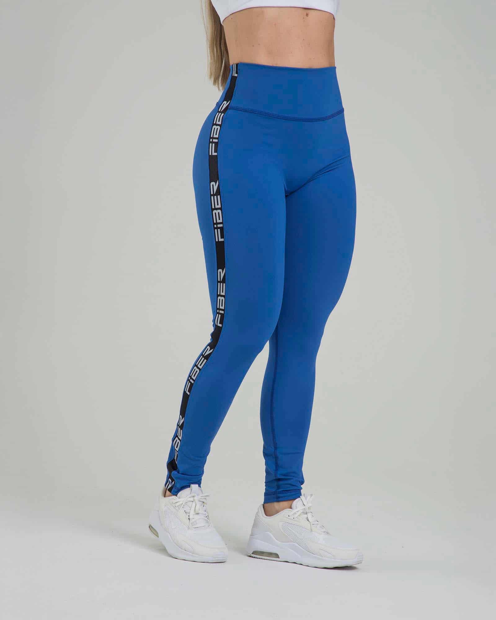Leggings bold edge azul rey lumen FIBER - miniatura 2