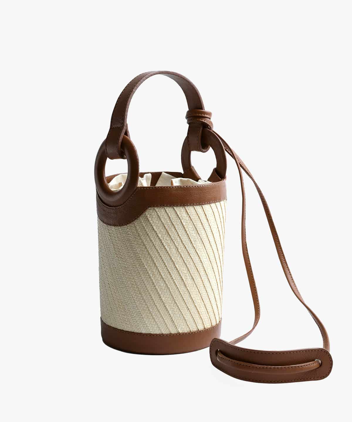 Tolú in Raffia and Leather - miniatura 3