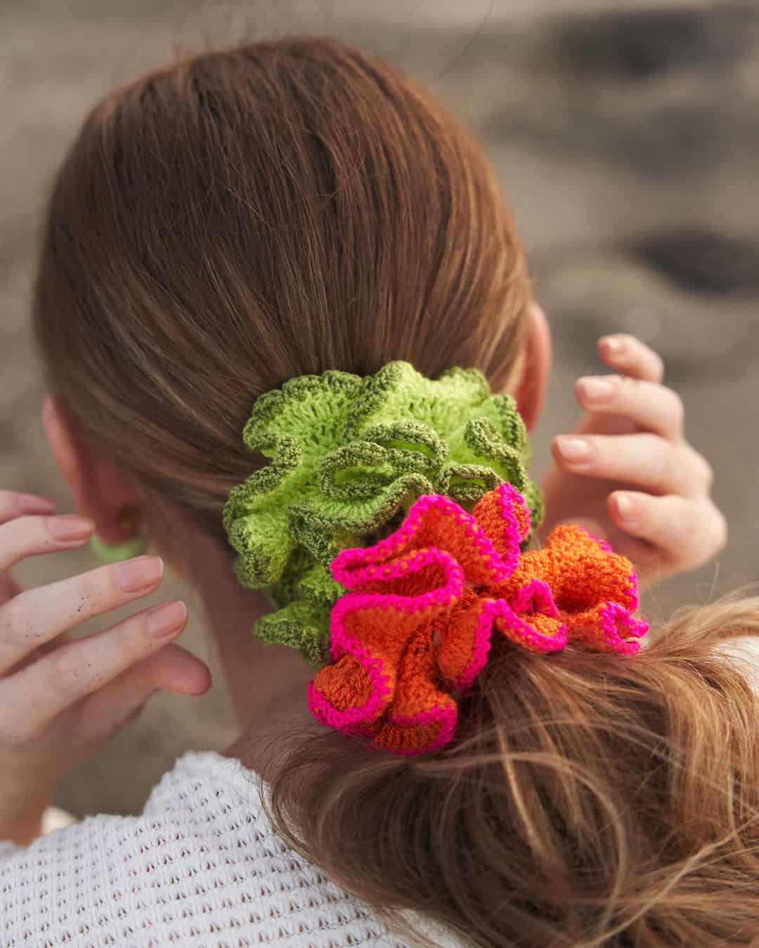 Handmade Scrunchies - - miniatura 4