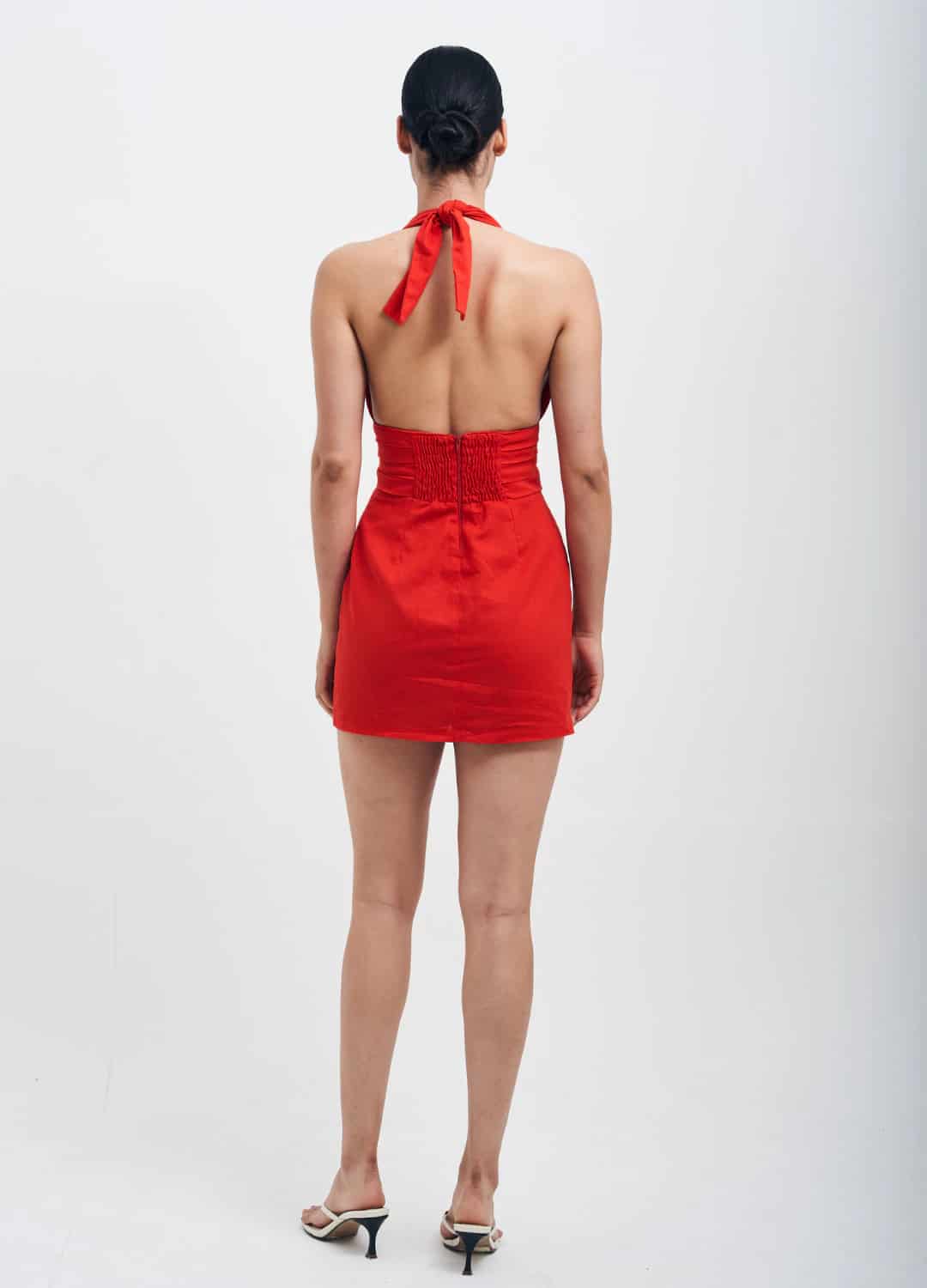 Vestido Lola Rojo Muestra - miniatura 13