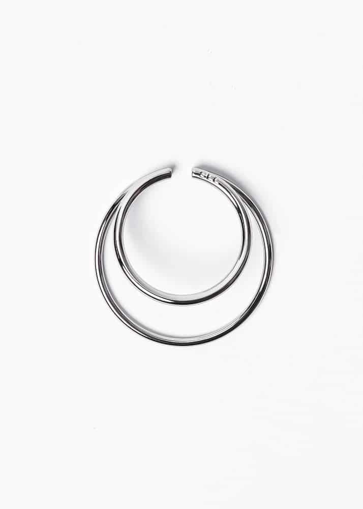 Nethos Midi Earcuff Plateado - miniatura 2