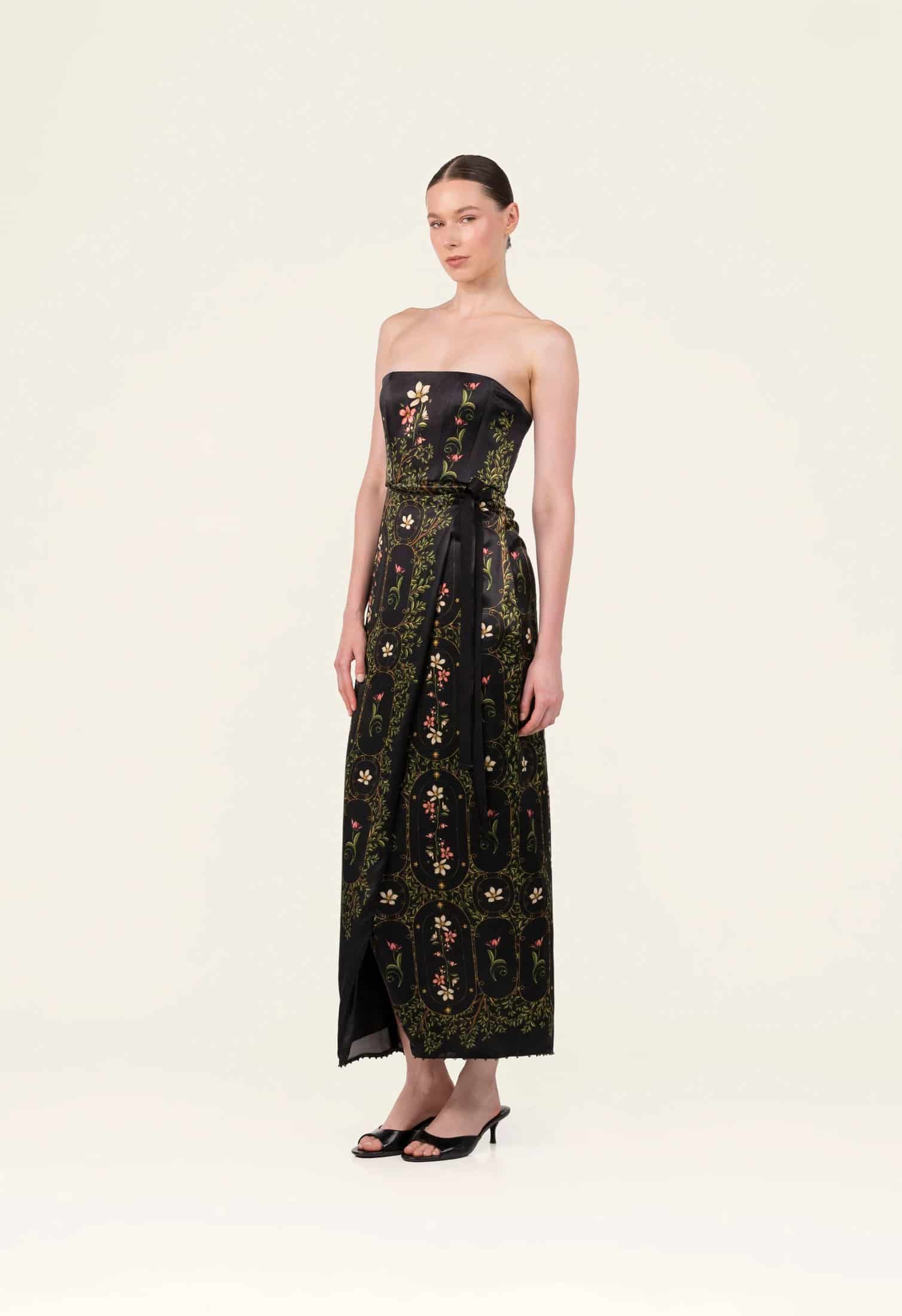 Cinéfila Noche Maxi Dress - miniatura 6