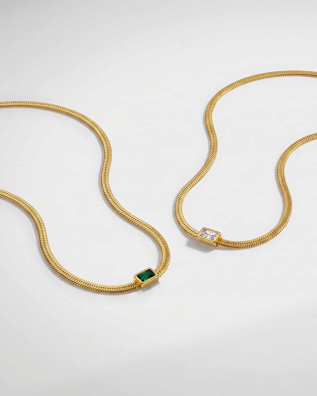 Collar Serpiente Piedra - miniatura 1
