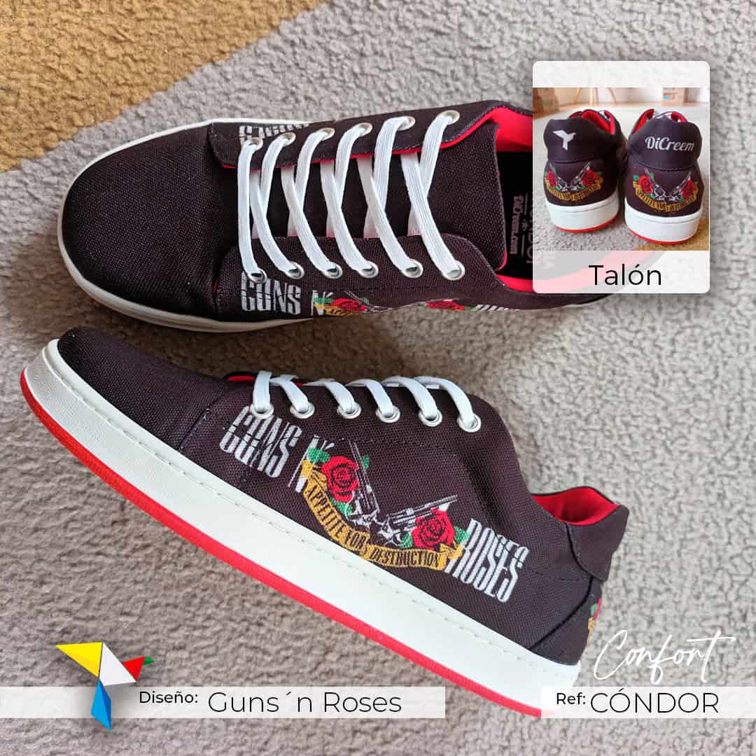 Guns´n Roses – Tenis CÓNDOR - miniatura 2
