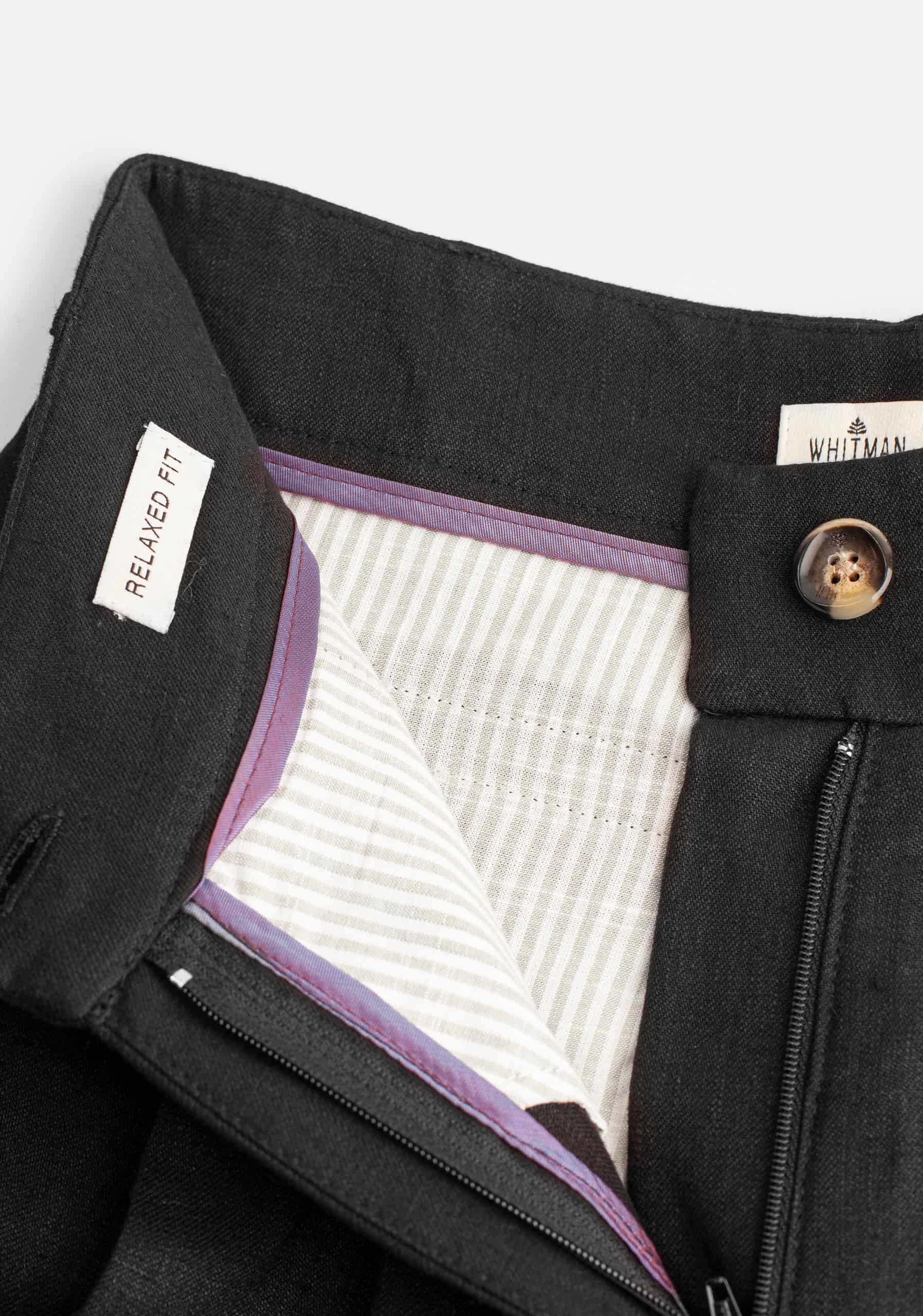 Pantalón M Estelle Negro - miniatura 3