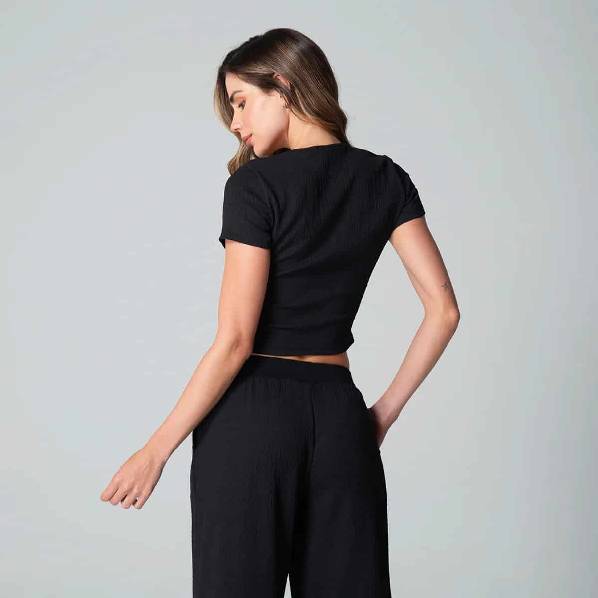 Camiseta Slim Manga Corta Rosalia - miniatura 4