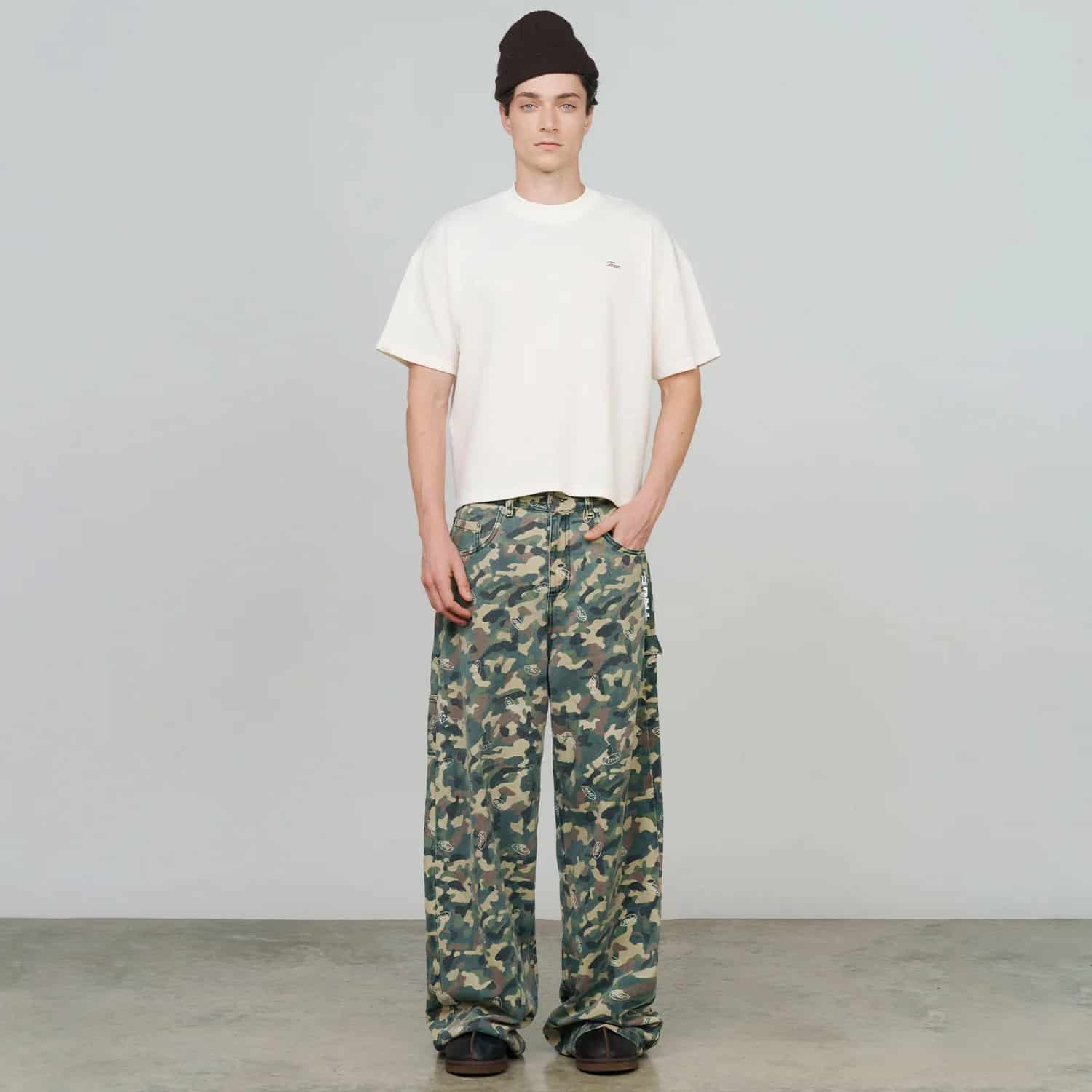 Racing Camo Carpenter Pants - Green - miniatura 9