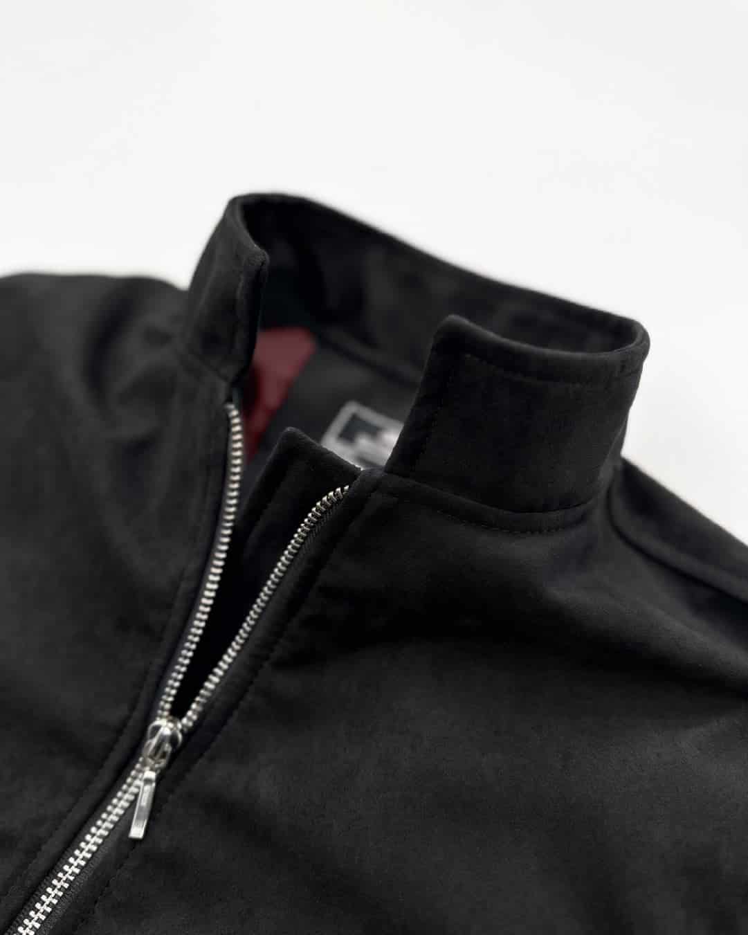 Chaqueta Cambridge Gamuza Negra Mujer - miniatura 6