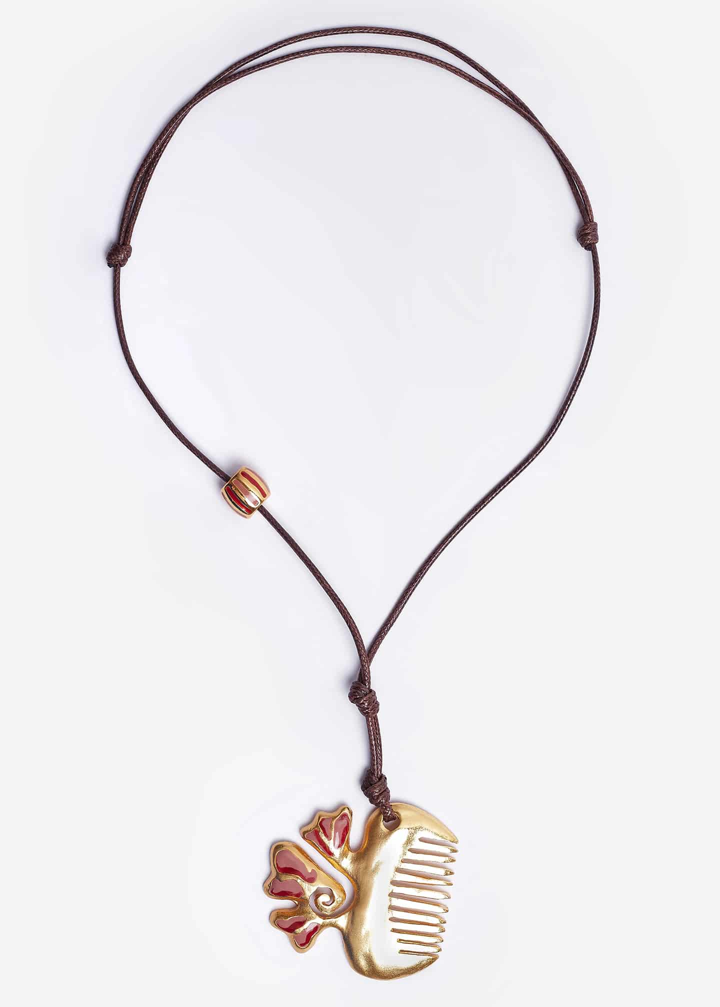 Collar Peineta Terracota - miniatura 3